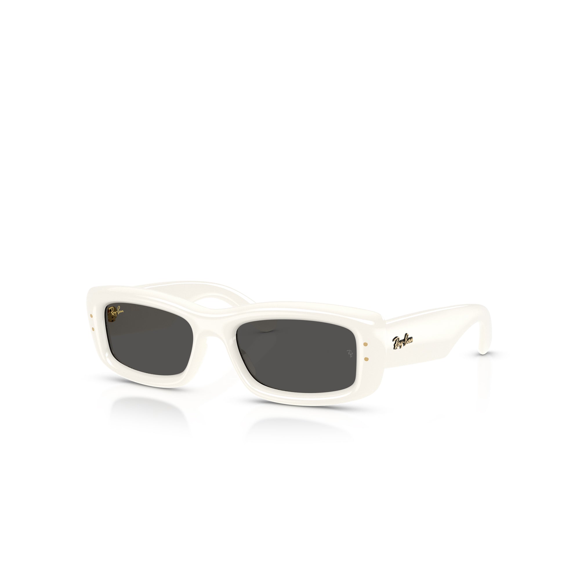 Ray-Ban x A$AP Rocky Kiliane Puffer Family Full Cream W/ Ultra Black Sunglasses