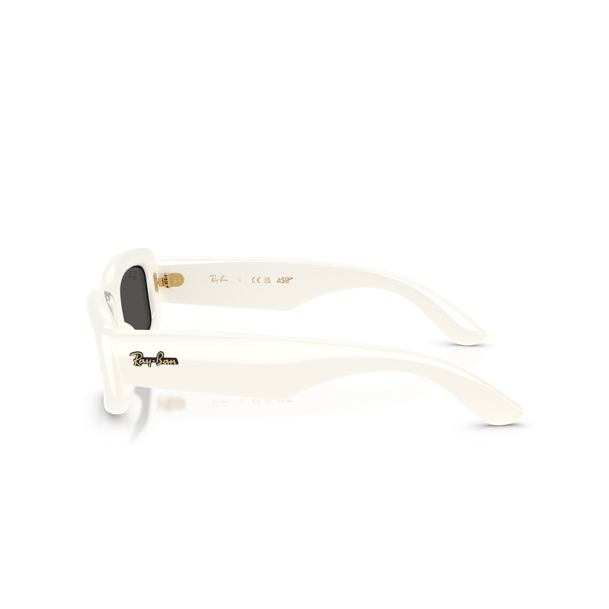 Ray-Ban x A$AP Rocky Kiliane Puffer Family Full Cream W/ Ultra Black Sunglasses