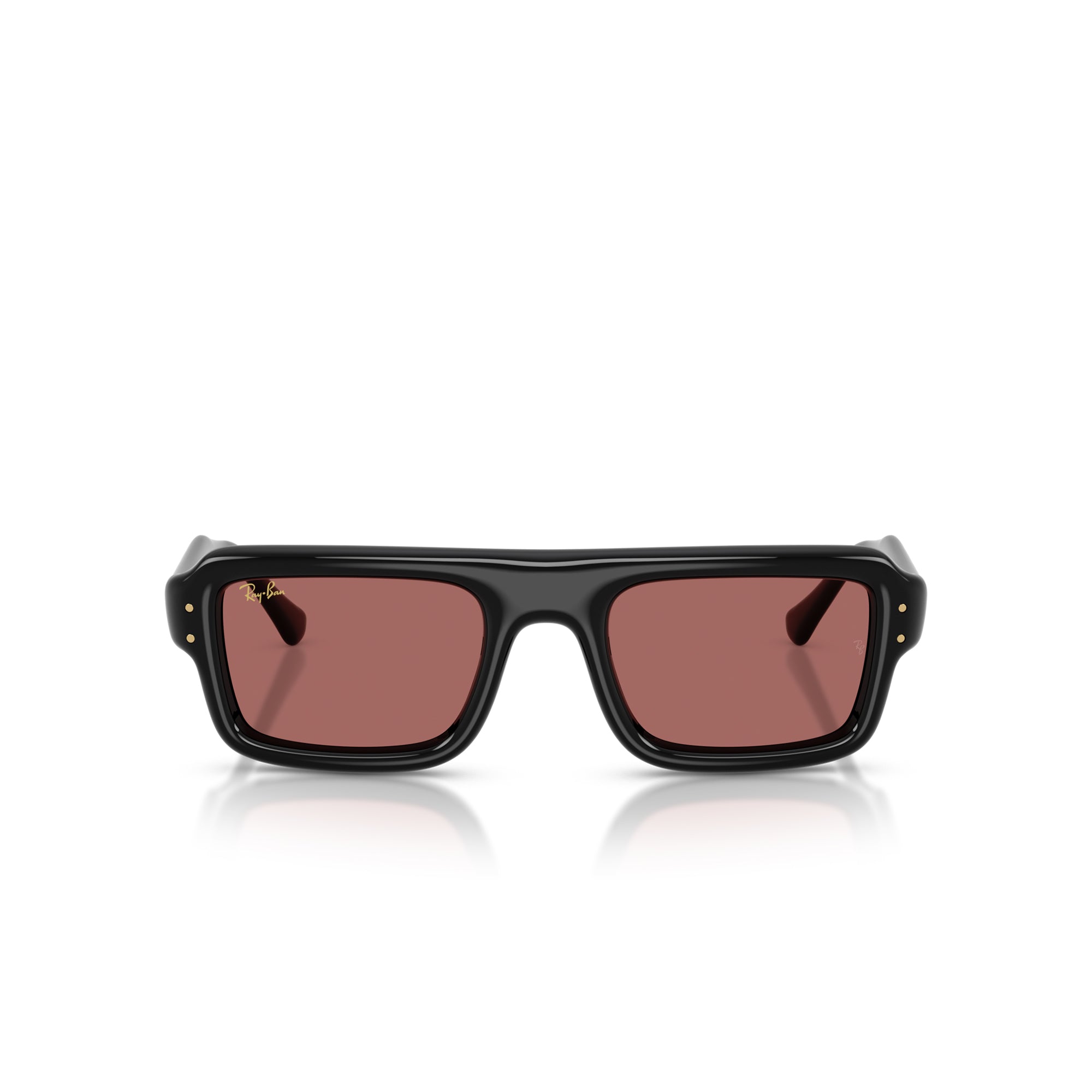 Ray-Ban x A$AP Rocky Flacko Puffer Black Frame W/ Violet Lens Sunglasses