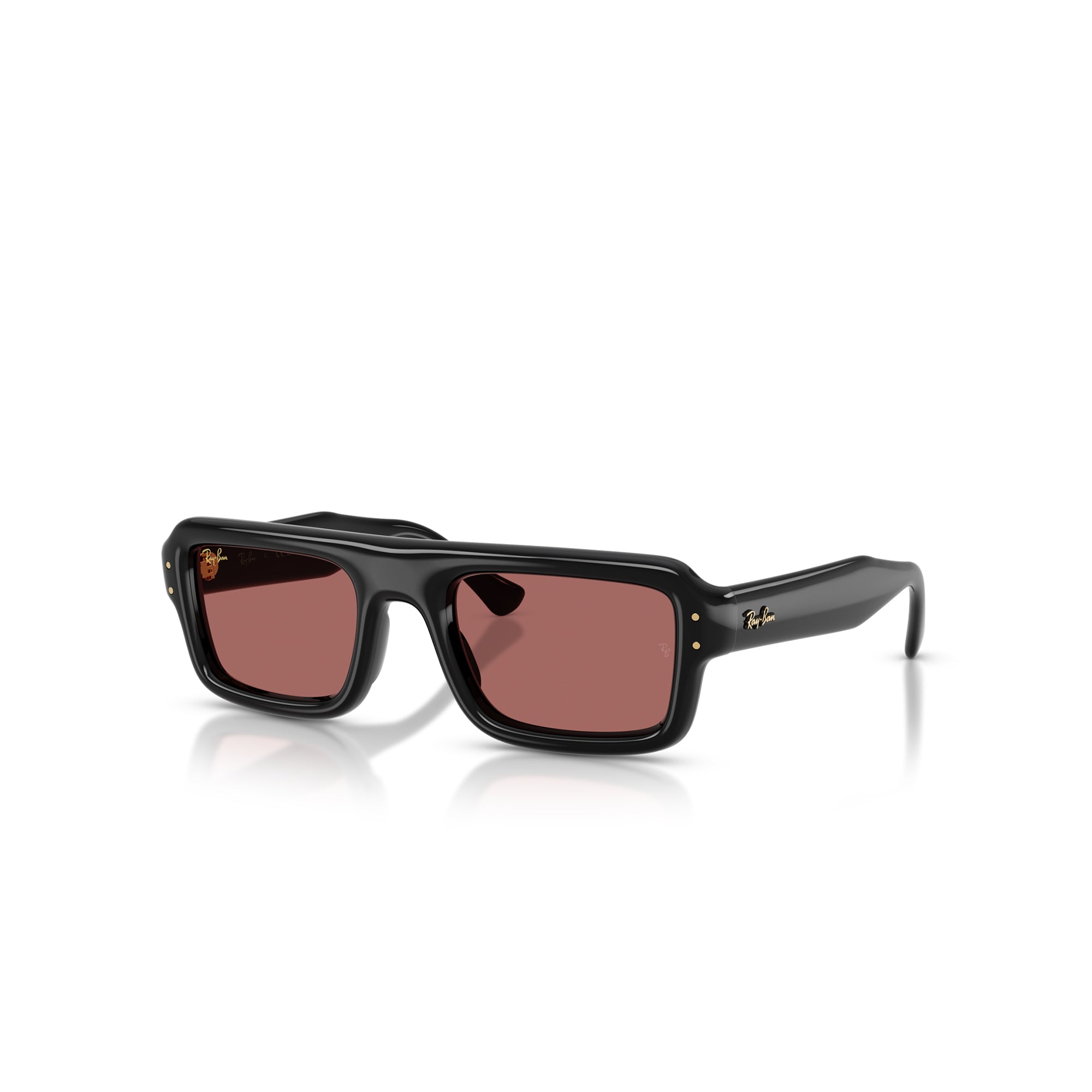 Ray-Ban x A$AP Rocky Flacko Puffer Black Frame W/ Violet Lens Sunglasses