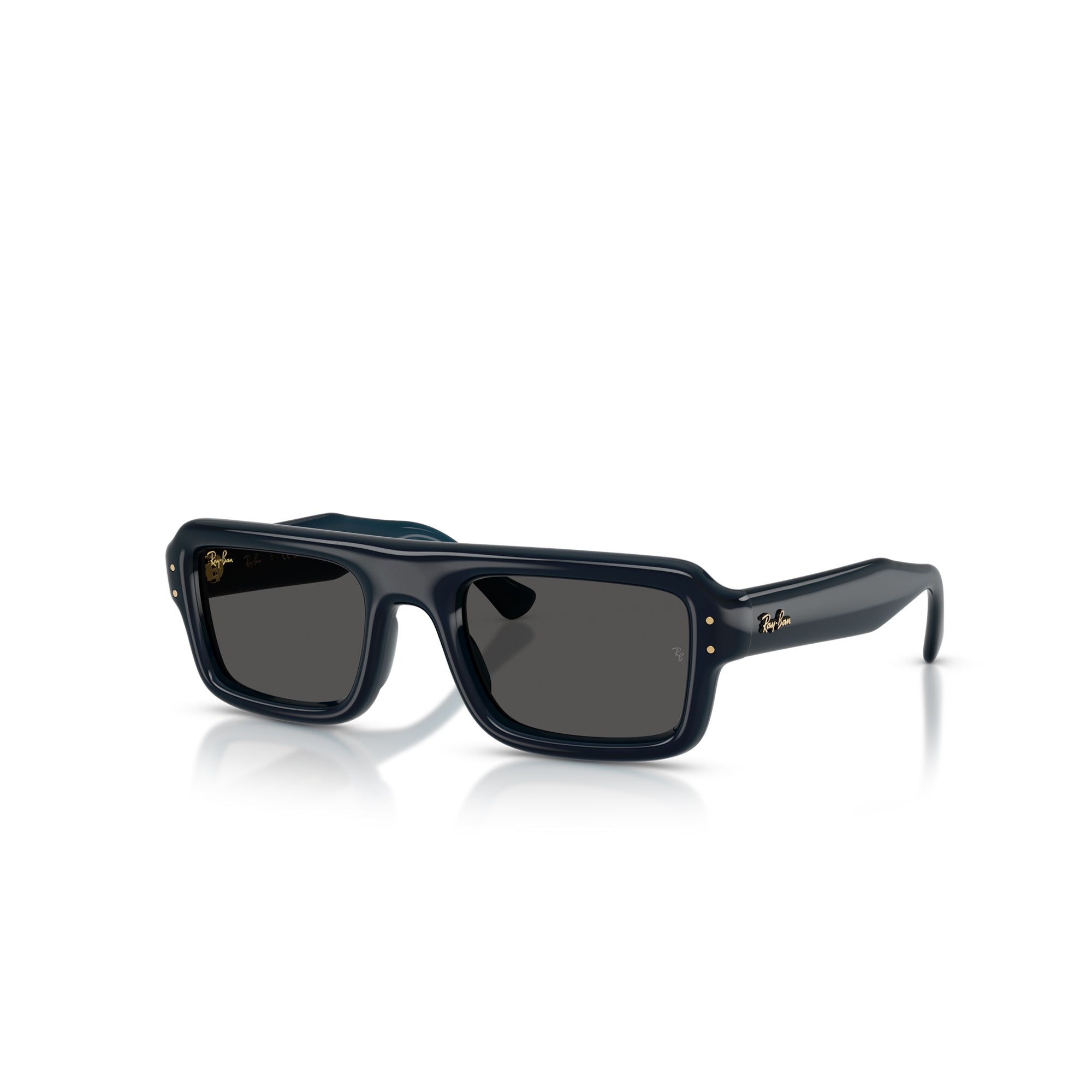 Ray-Ban x A$AP Rocky Flacko Puffer Transparent Blue Frame W/ Dark Grey Lens Sunglasses