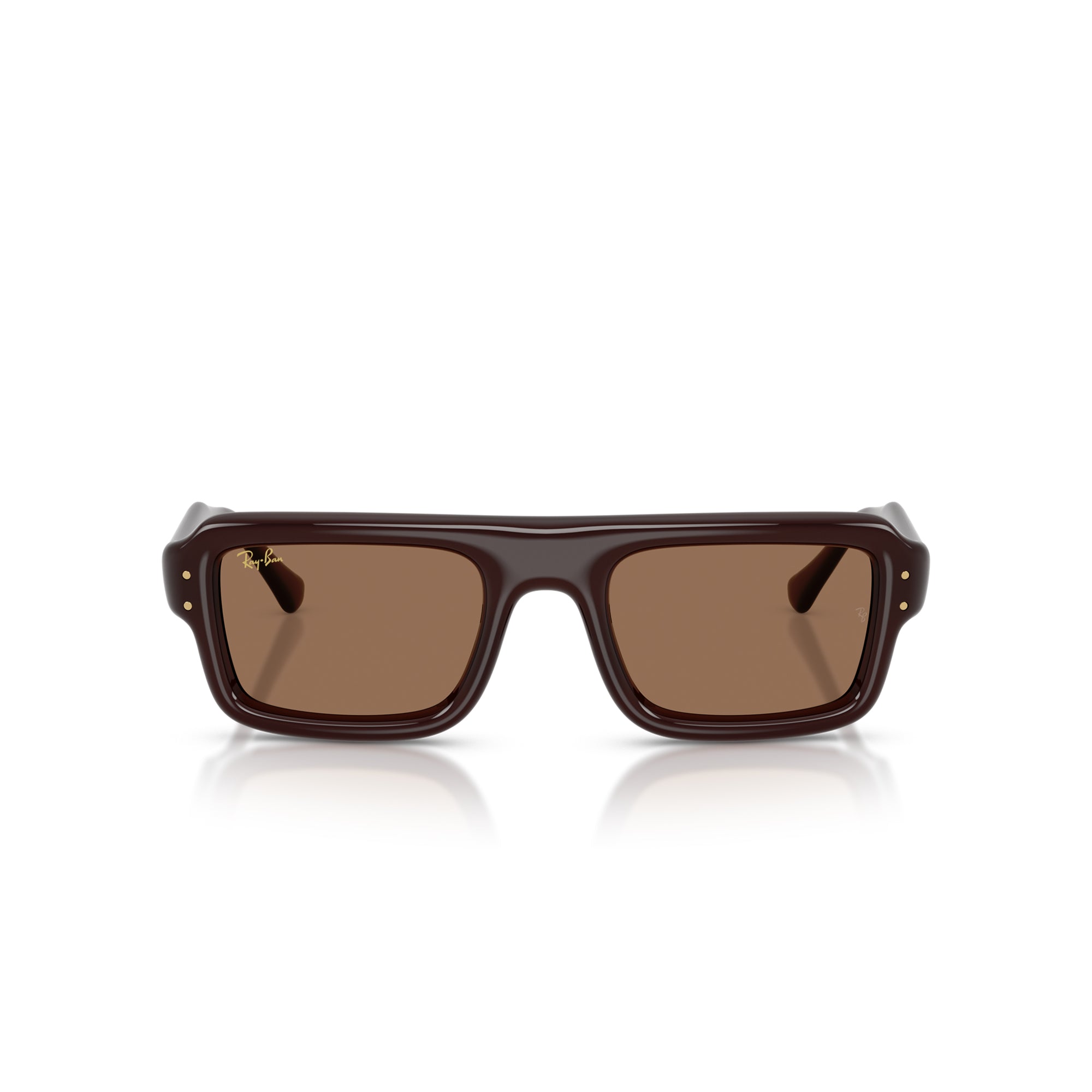 Ray-Ban x A$AP Rocky Flacko Puffer Transparent Brown Frame W/ Brown Lens Sunglasses