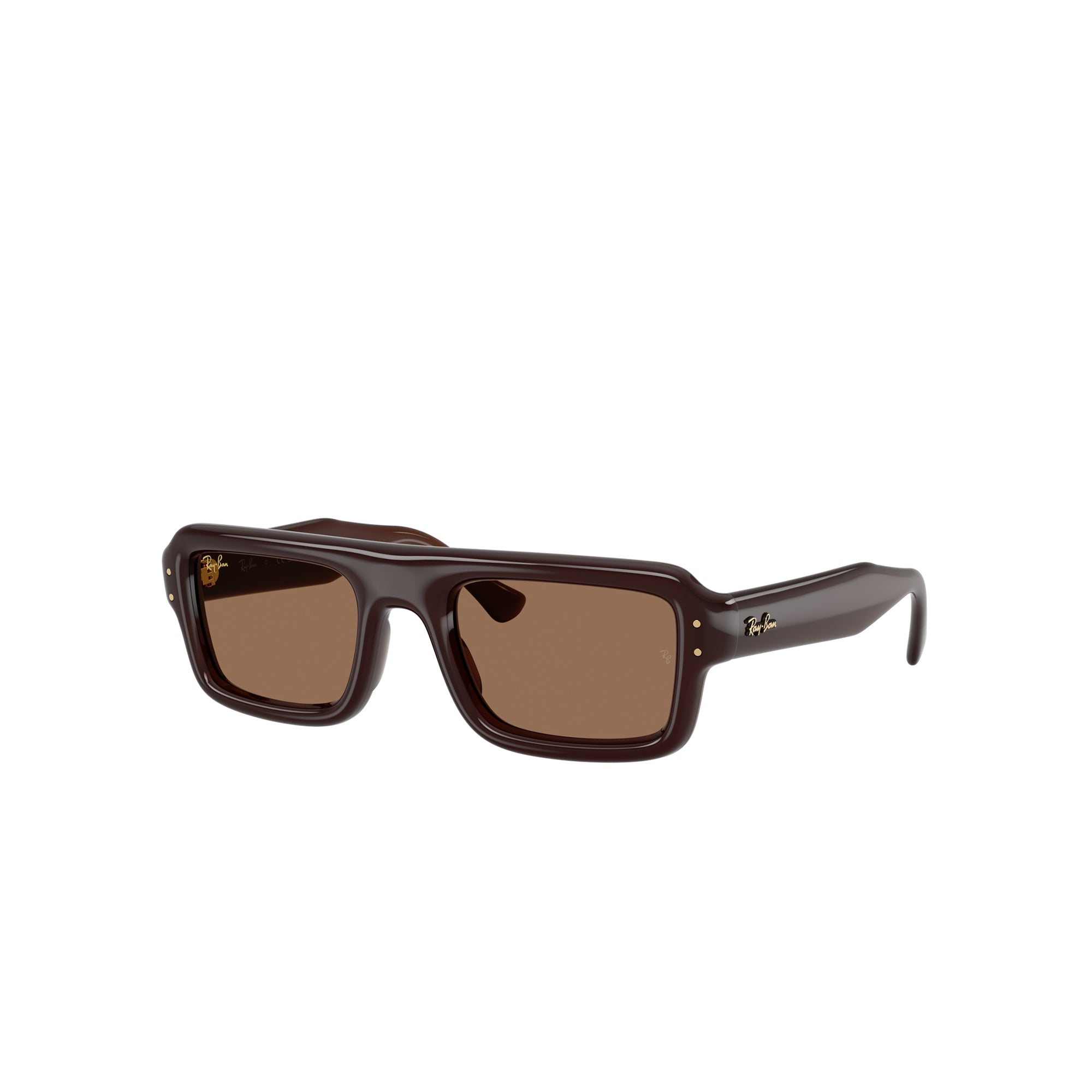 Ray-Ban x A$AP Rocky Flacko Puffer Transparent Brown Frame W/ Brown Lens Sunglasses