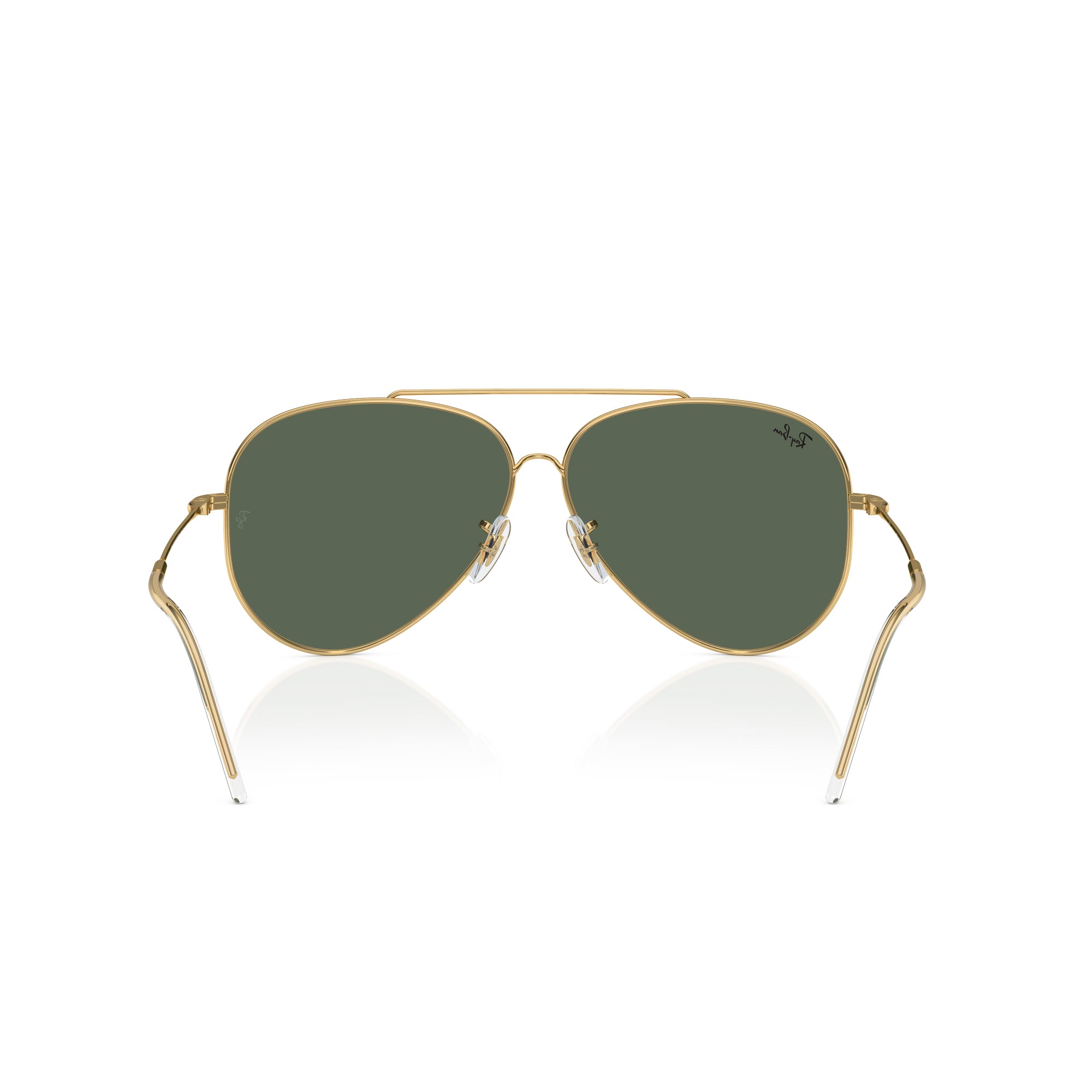 Ray-Ban Aviator Reverse Arista W/ Dark Green Sunglasses