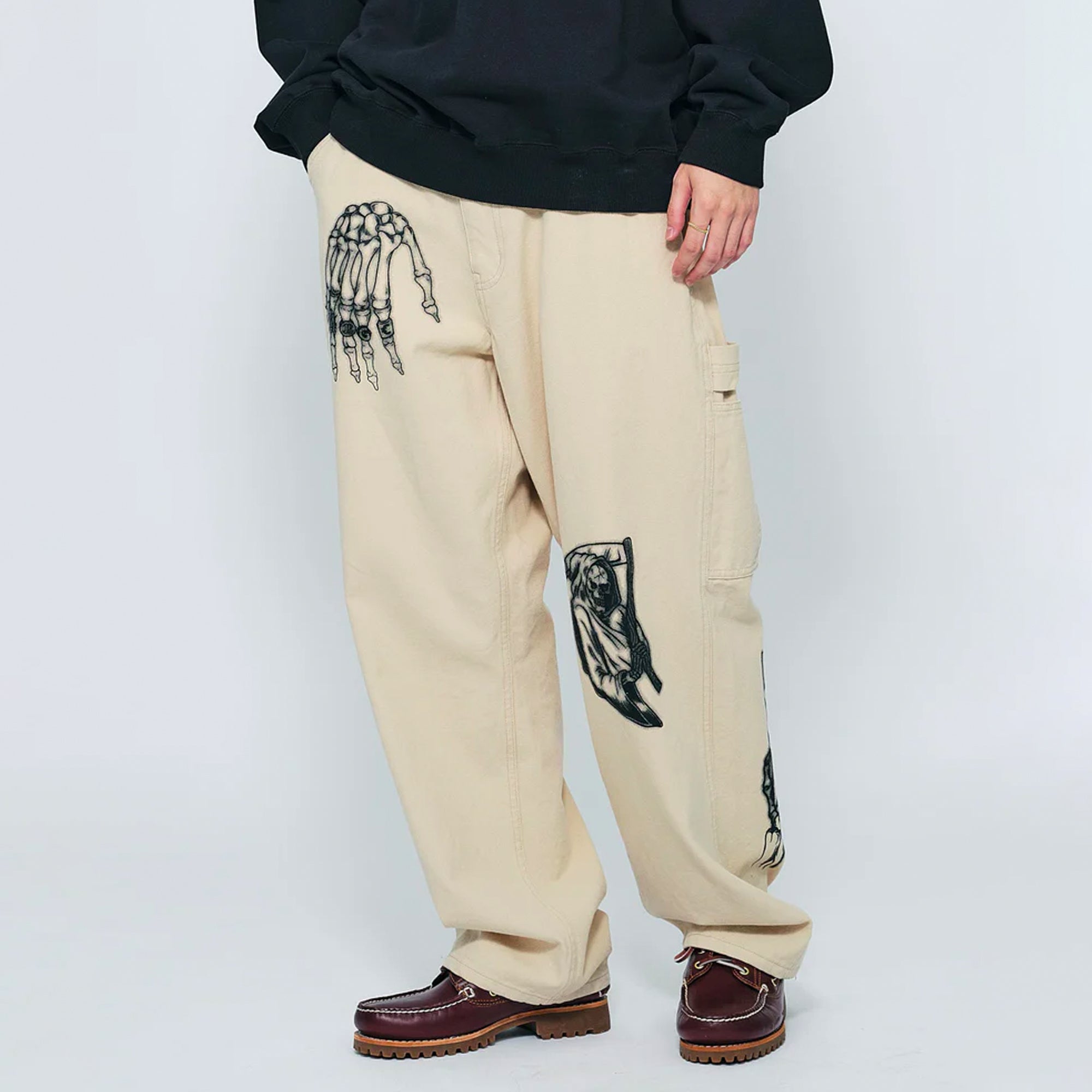 X-Large Mens Graphic Painter Pants