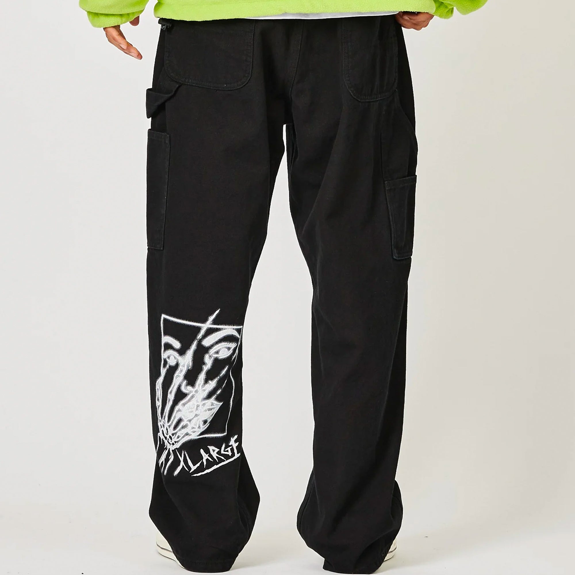 X-Large Mens Graphic Painter Pants