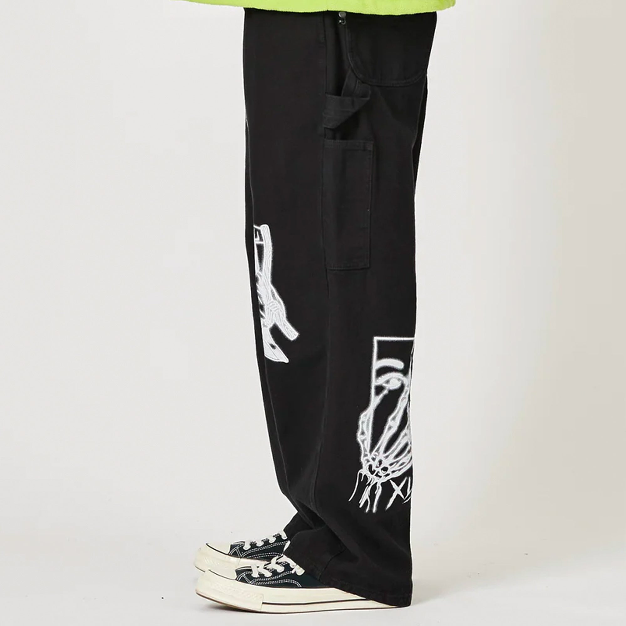 X-Large Mens Graphic Painter Pants