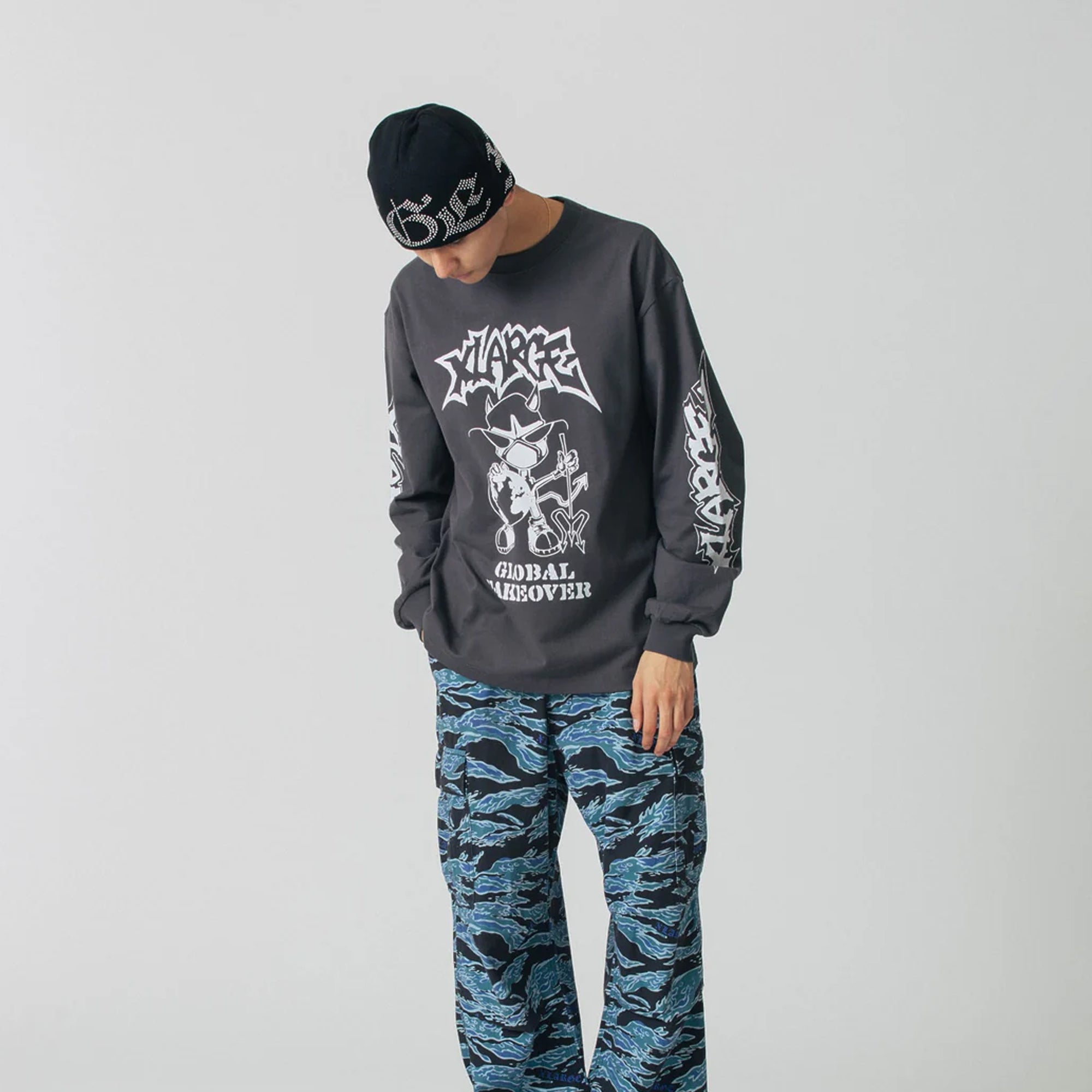 X-Large Mens Global Takeover L/S Tee