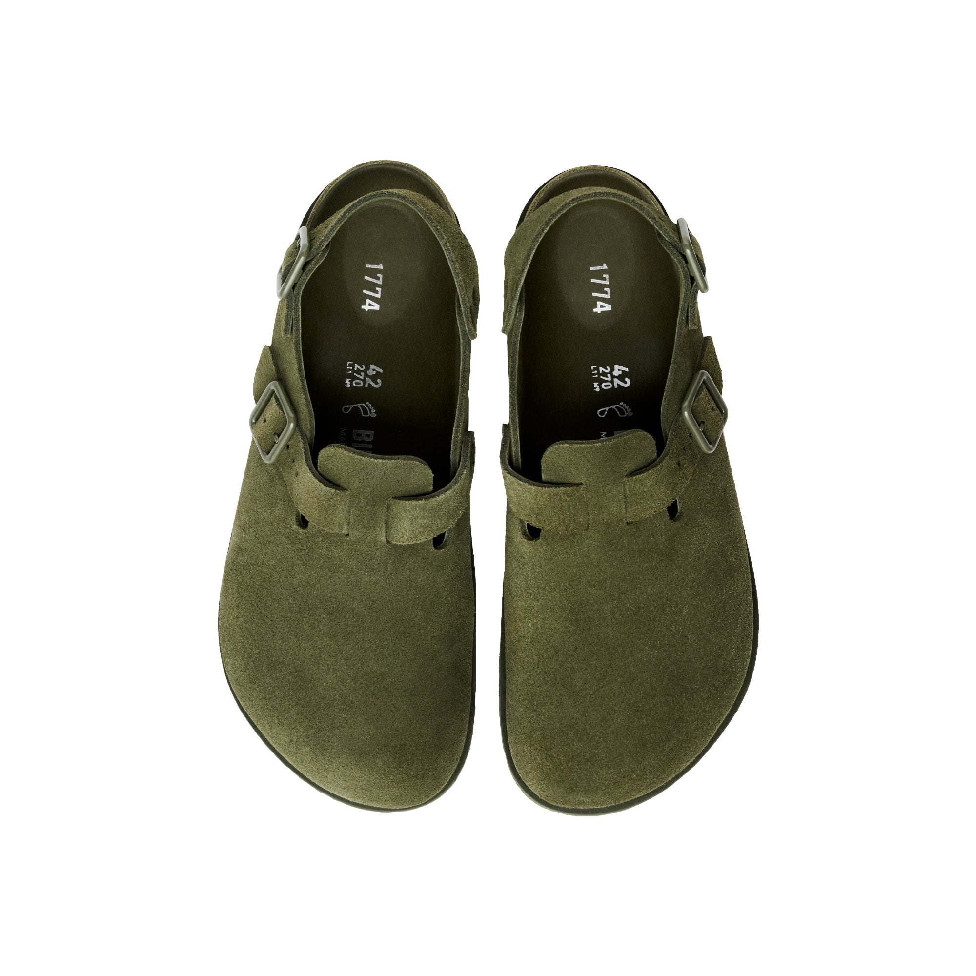 Birkenstock 1774 Mens lV Tokio Suede Leather Sandals – Extra Butter