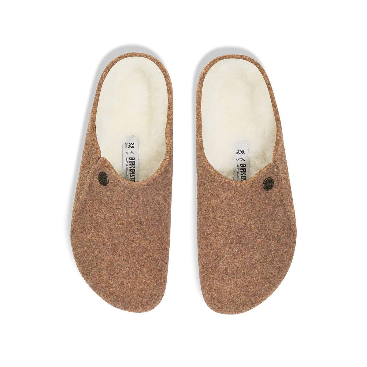 Birkenstock Mens Zermatt Shearling Sandals