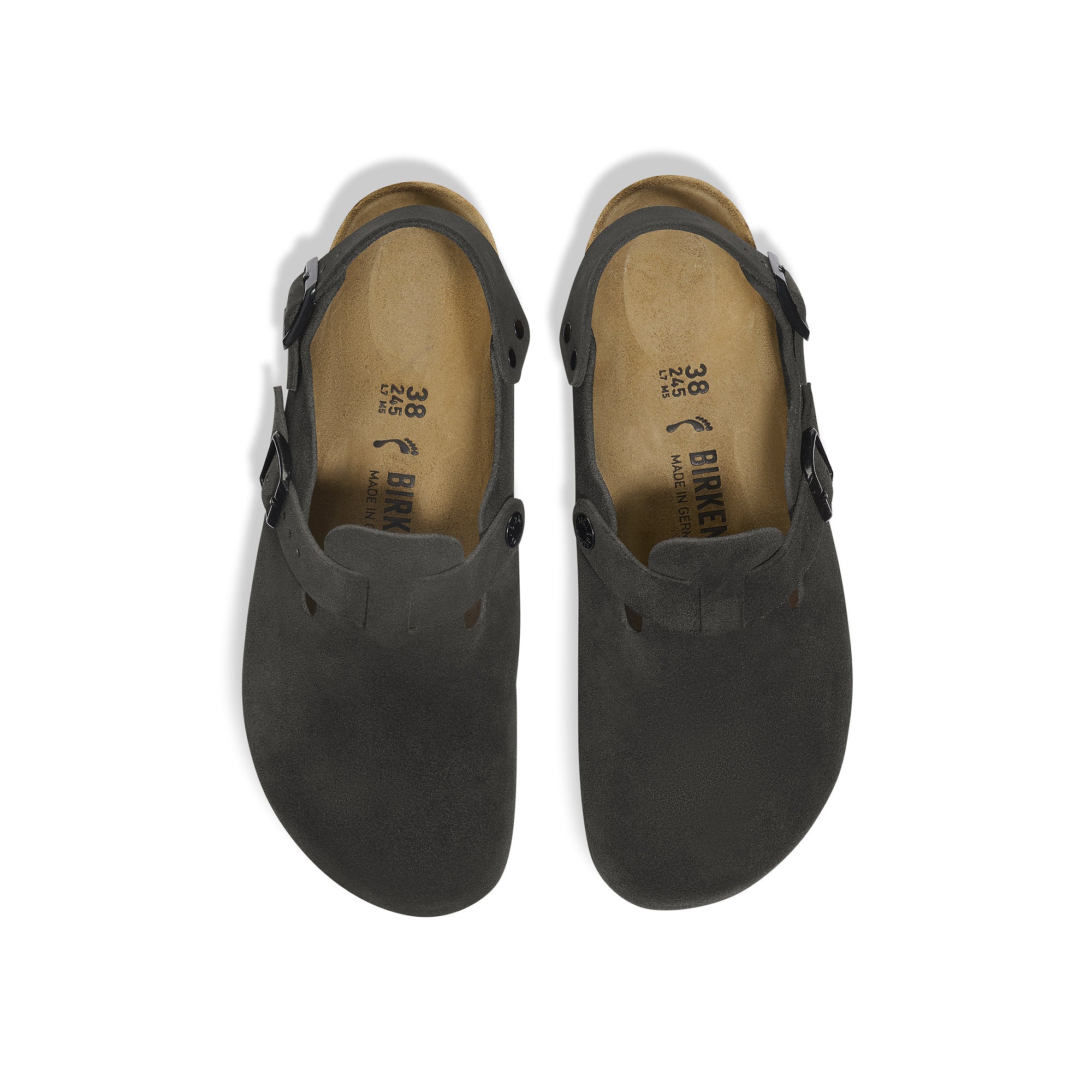 Birkenstock Mens Tokio Black Suede Sandals