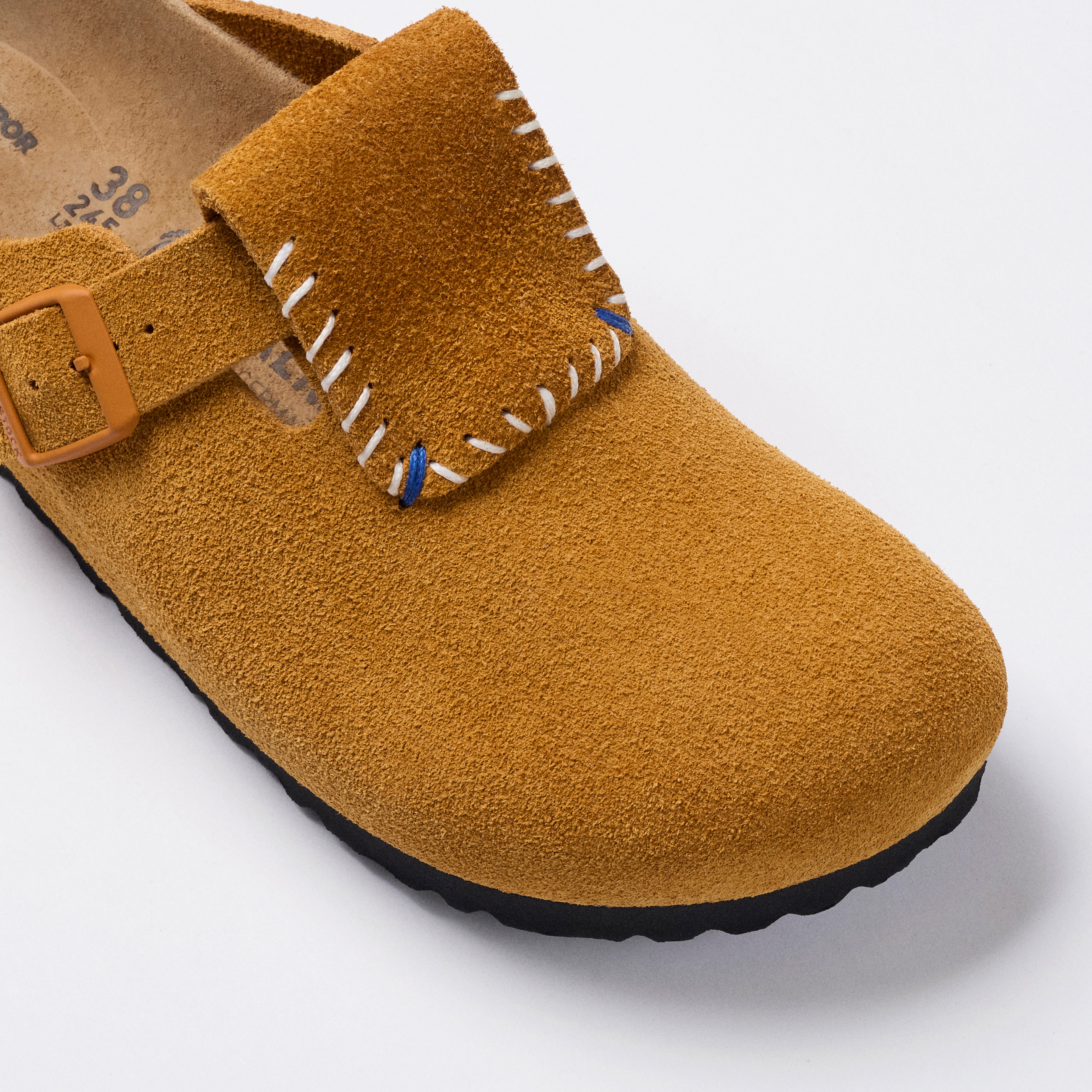 Birkenstock x Ader Error Mens Boston Flap LEVEL Sandal – Extra Butter