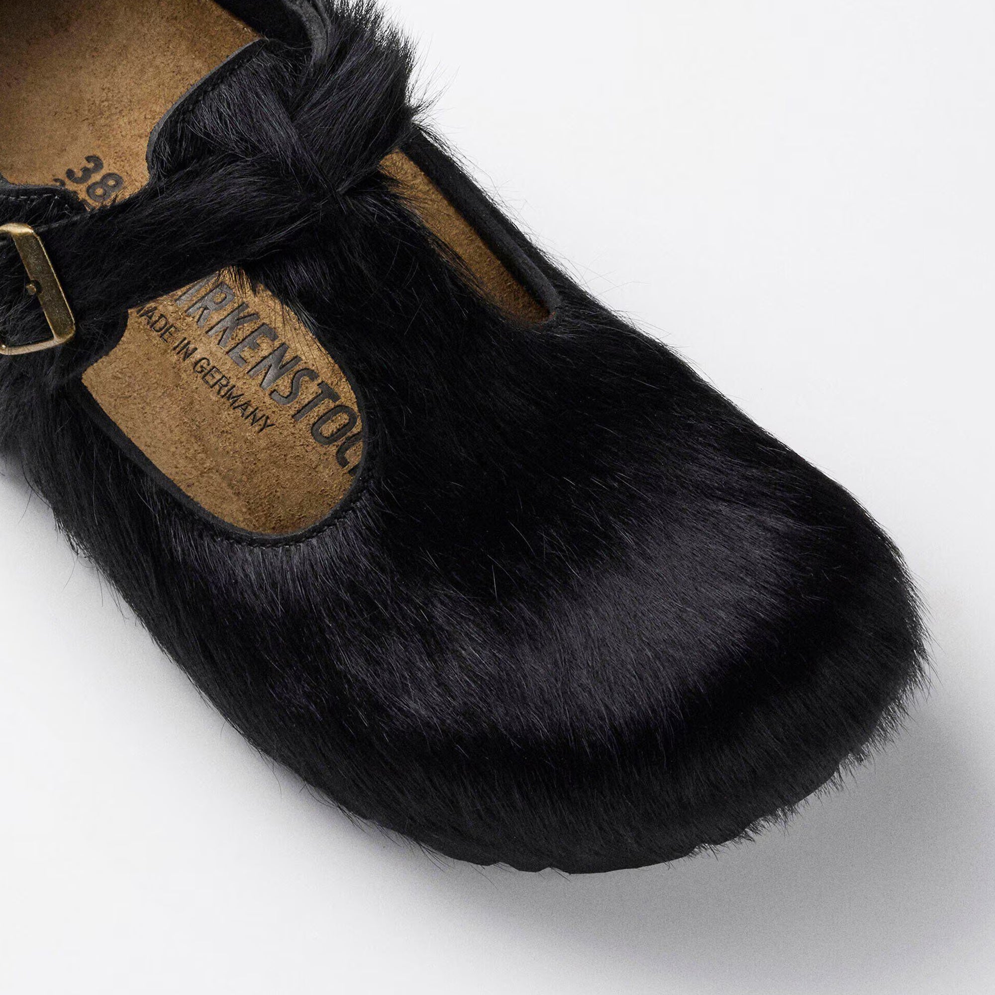 Birkenstock x SFTM Mens Paris The Rebel Fur Sandals
