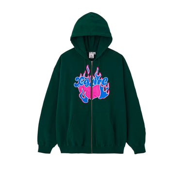 X-Girl Womens Sweat Zip Up Hoodie