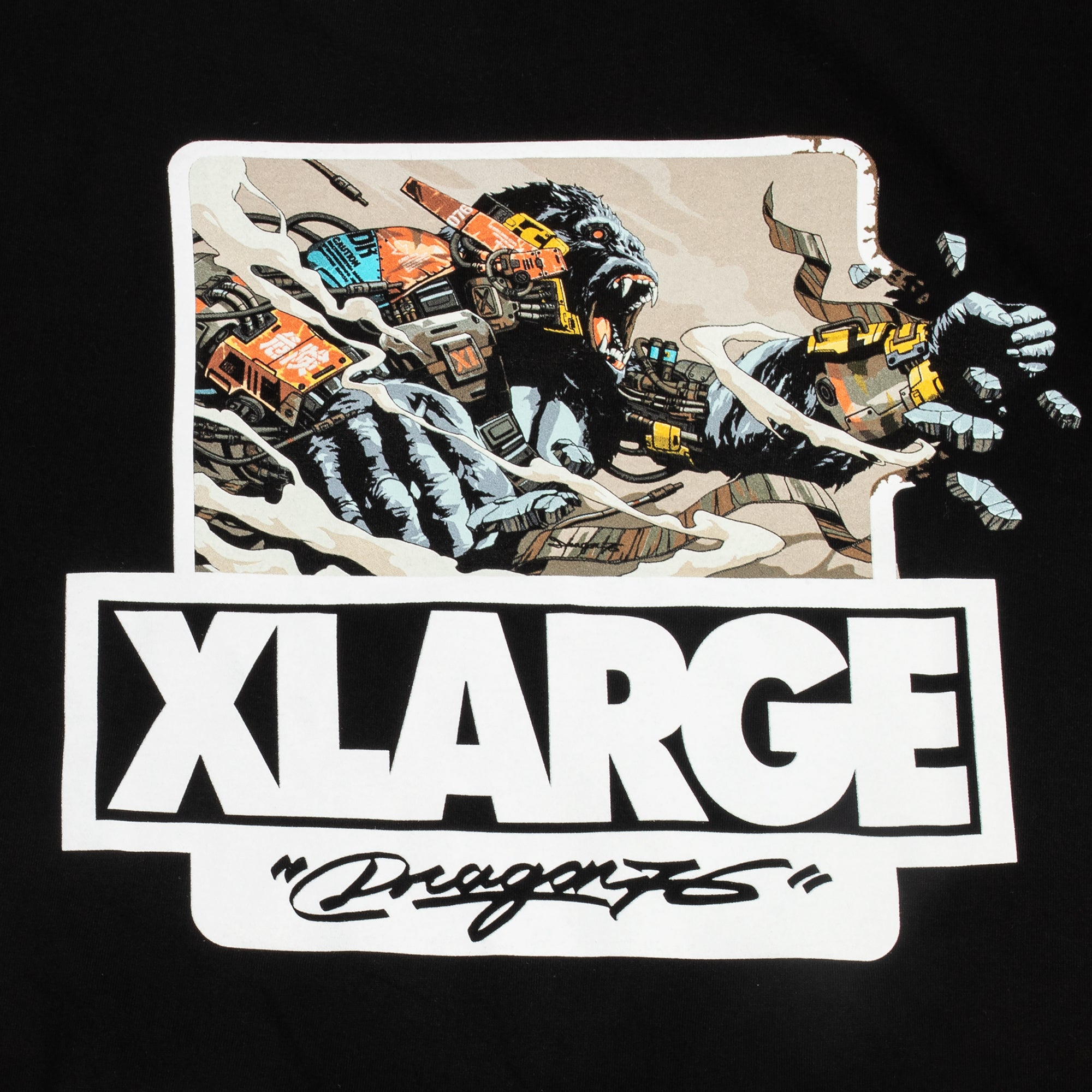 X-Large x Dragon76 Mens SS Tee