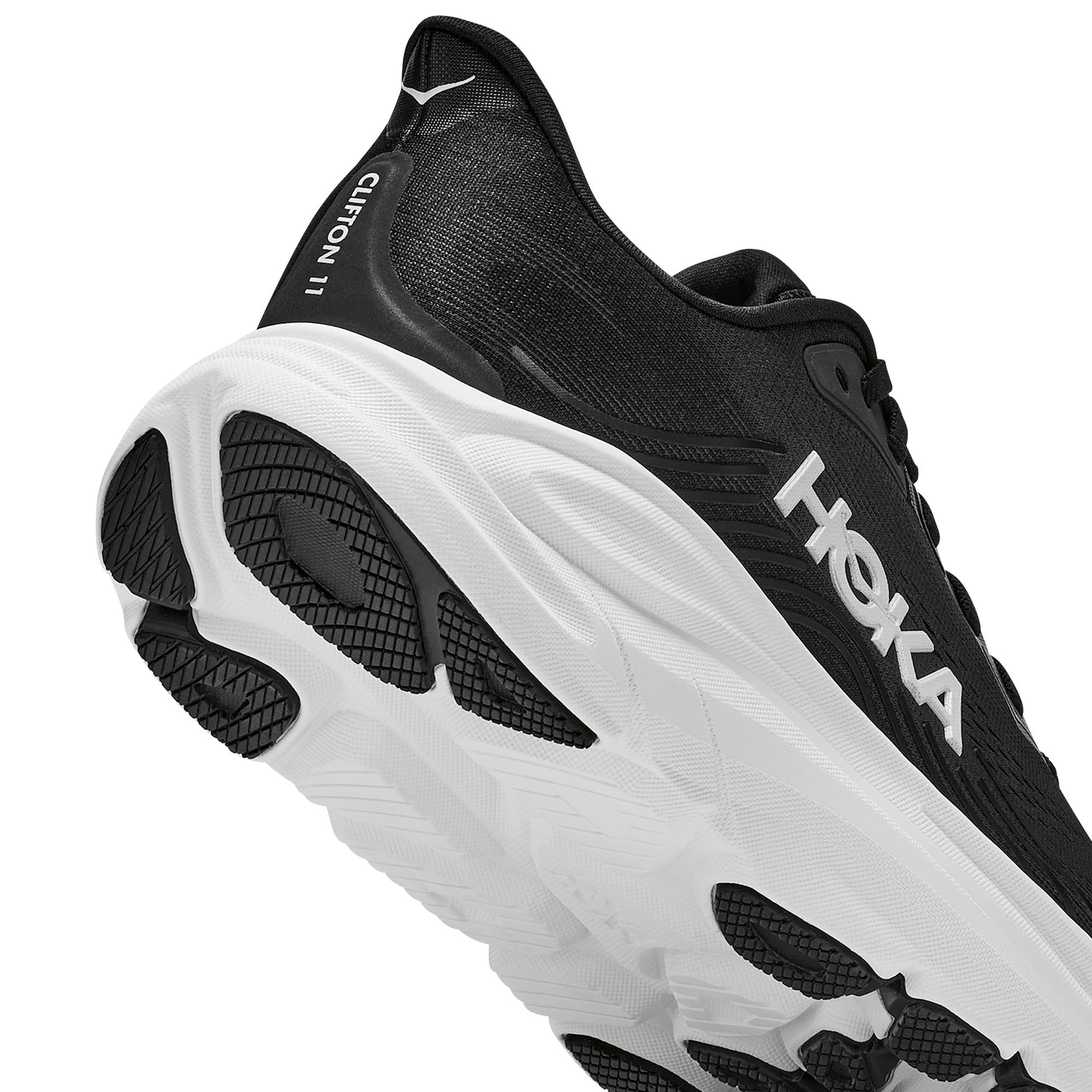 Black and White Sneakers on a white background