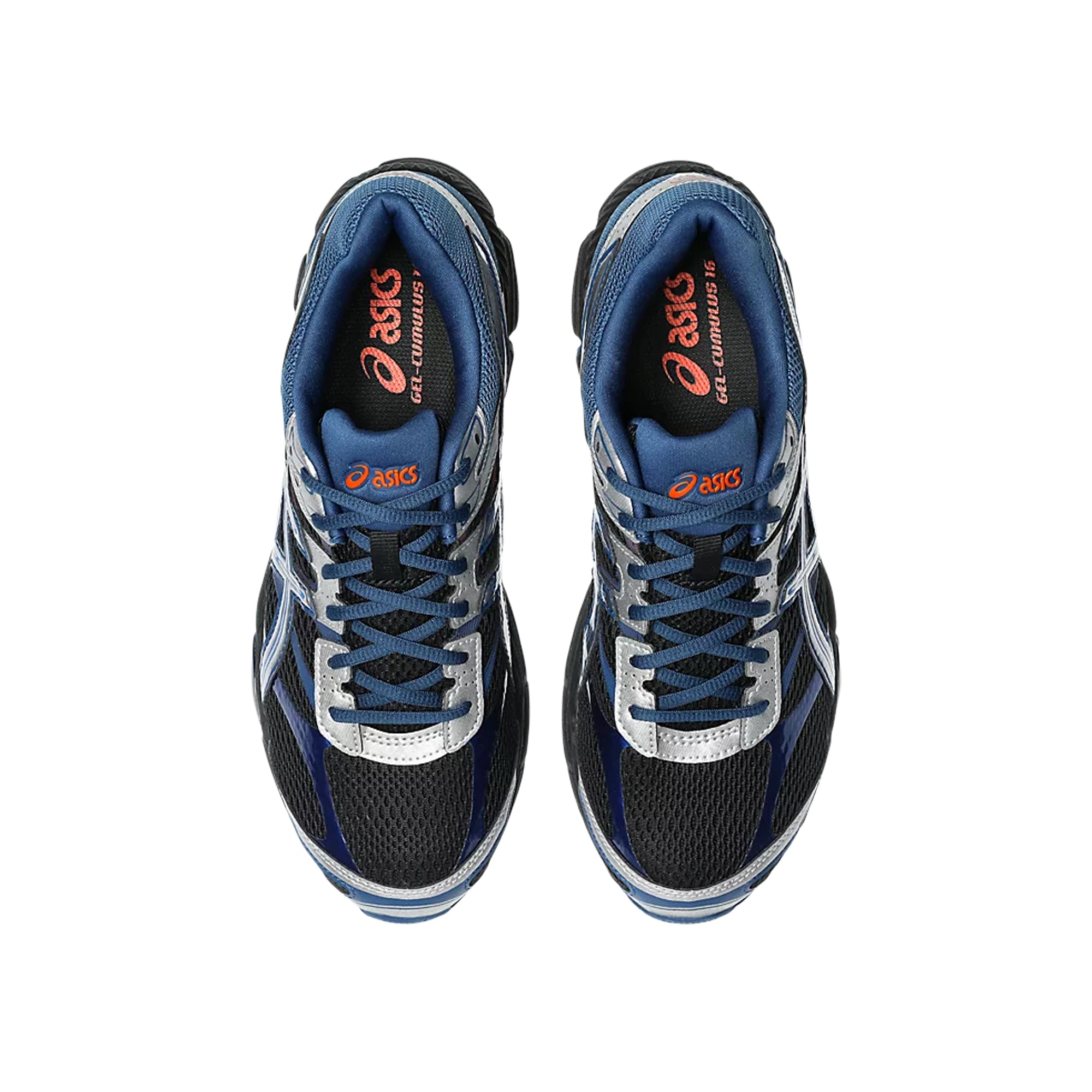 Black/Illusion Blue Sneakers on a white background