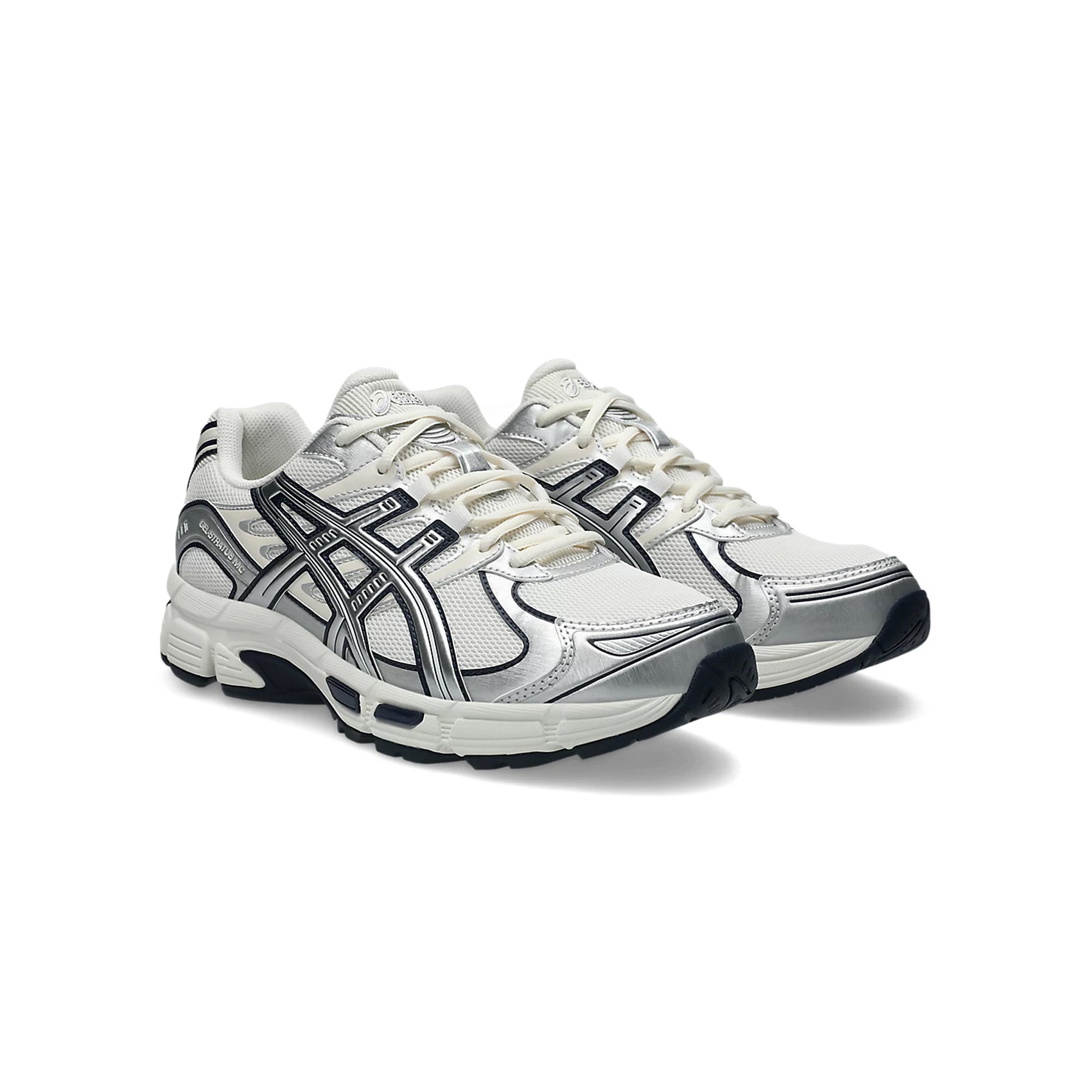 Cream / Pure Silver Sneakers on a white background 