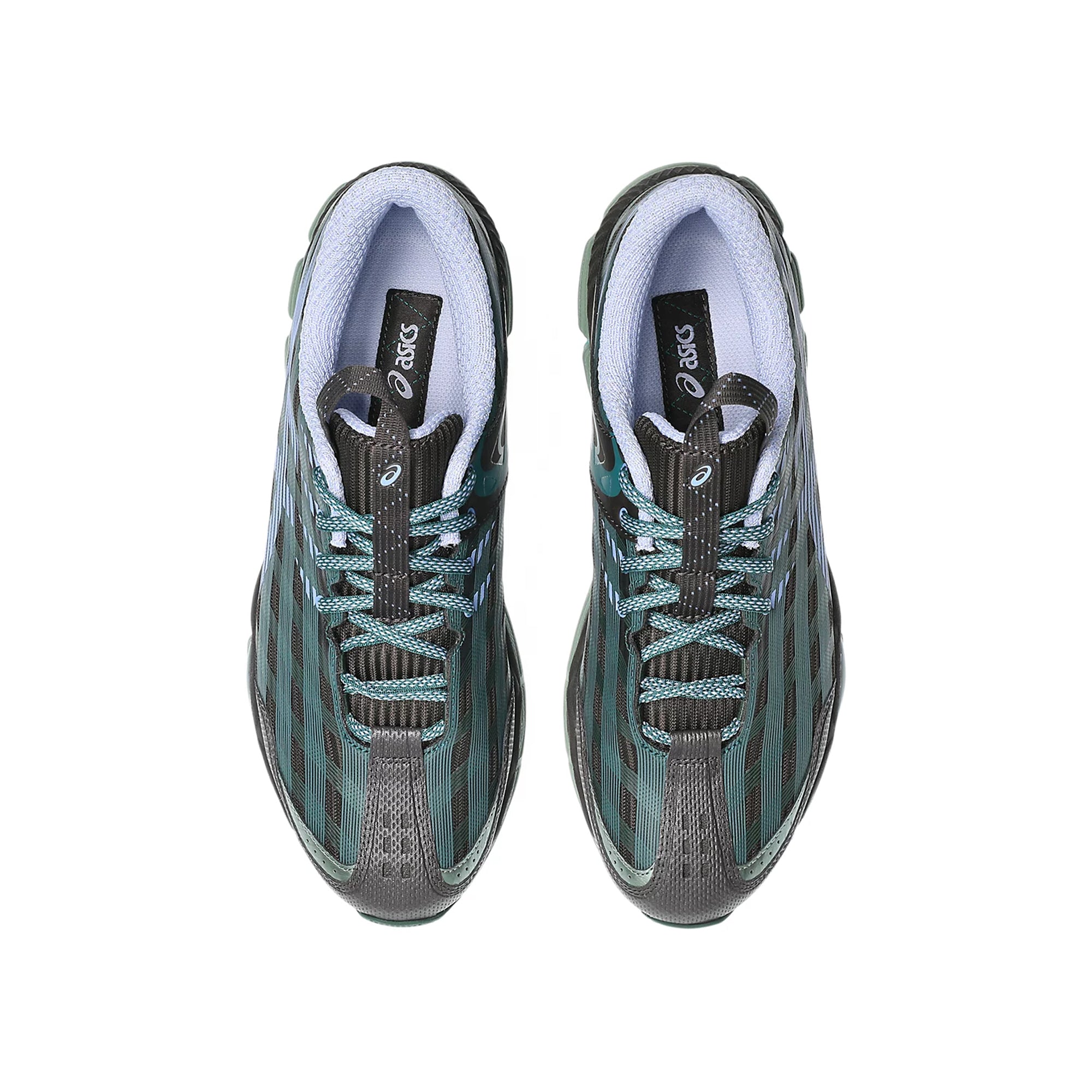 Roasted Coffee/Periwinkle Blue Sneakers on a white background