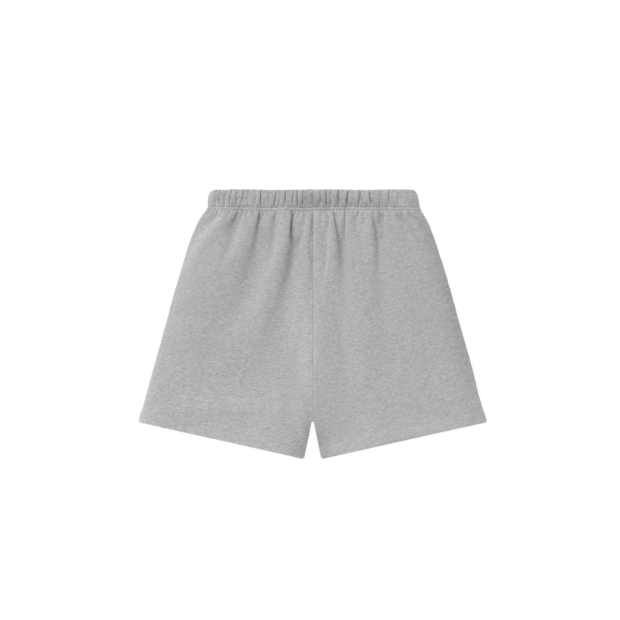 Concrete Heather Shorts on a white background