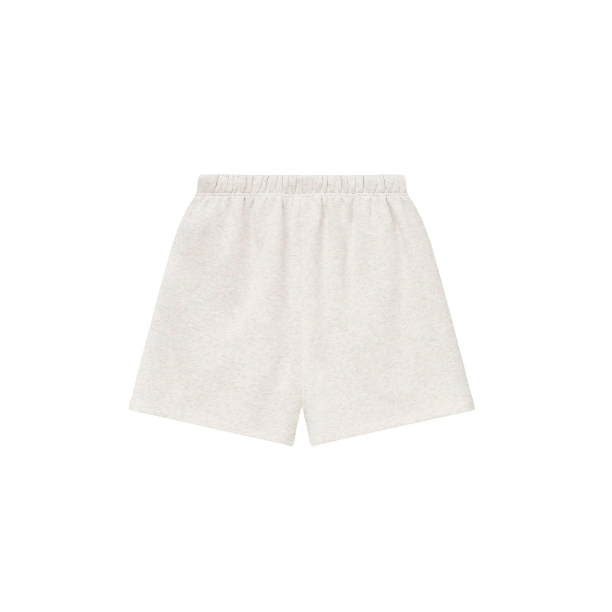 oatmeal shorts on a white background
