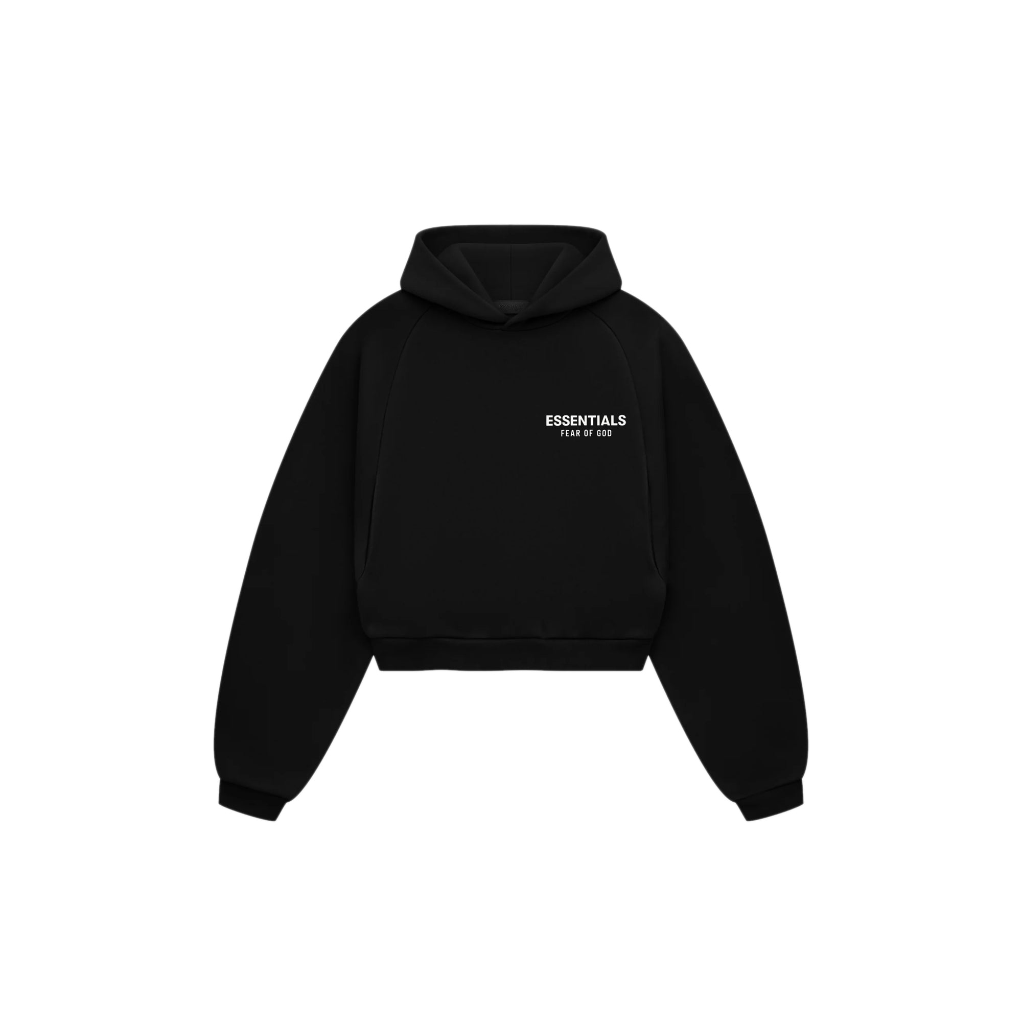 Fear of God Essentials Womens Fleece Cropped Hoodie card image