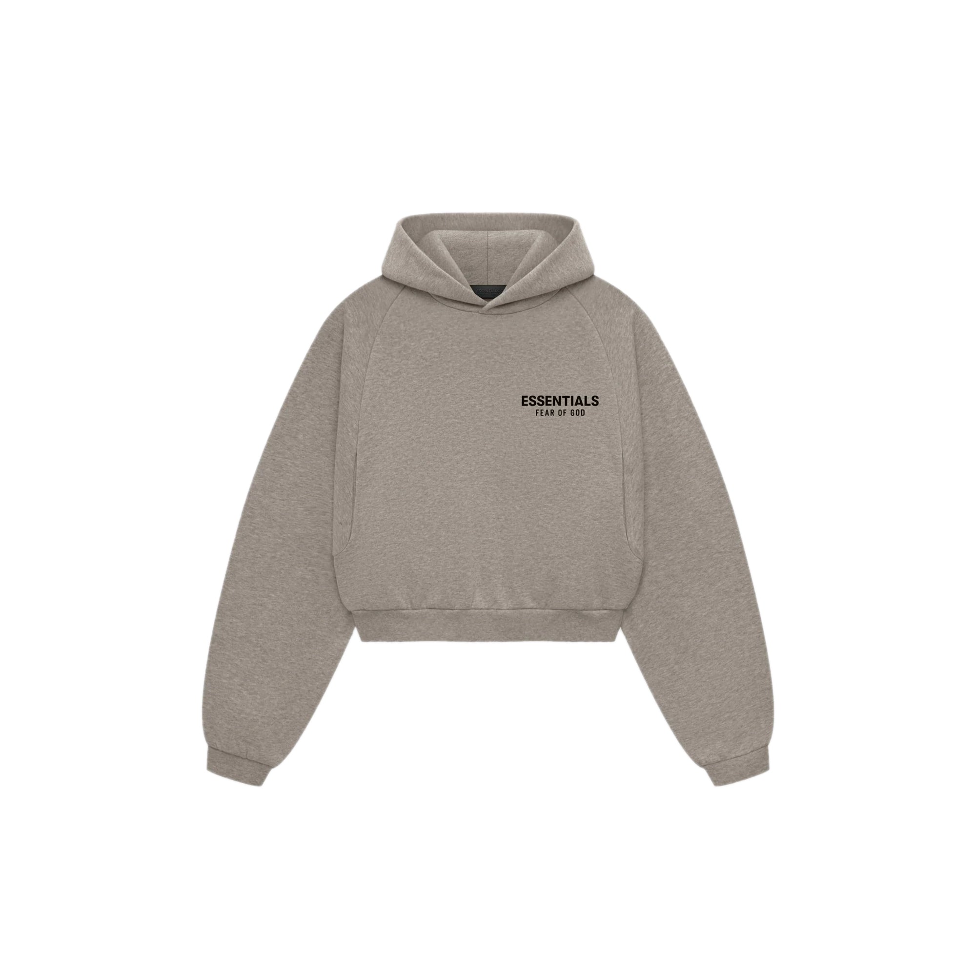 Fear of God Essentials Womens Fleece Cropped Hoodie card image