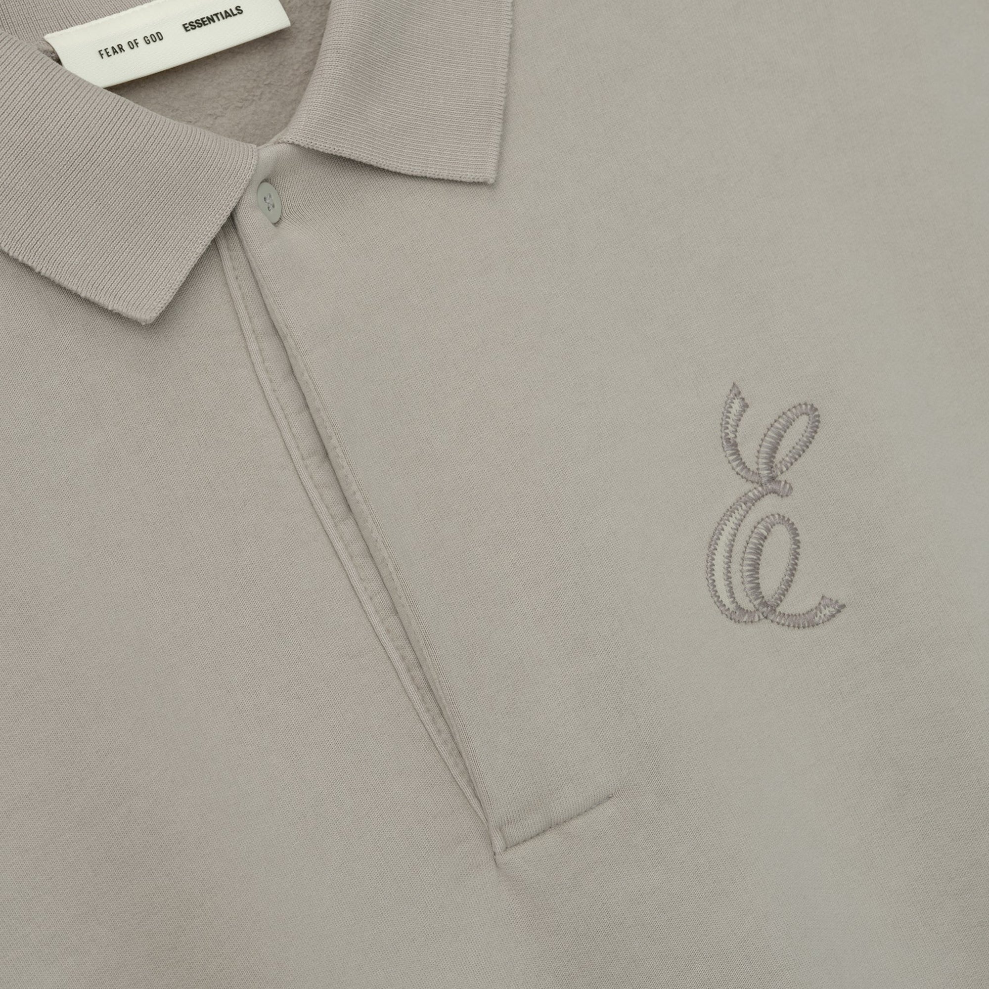 Fear of God ESSENTIALS Mens Classic Polo Sweatshirt