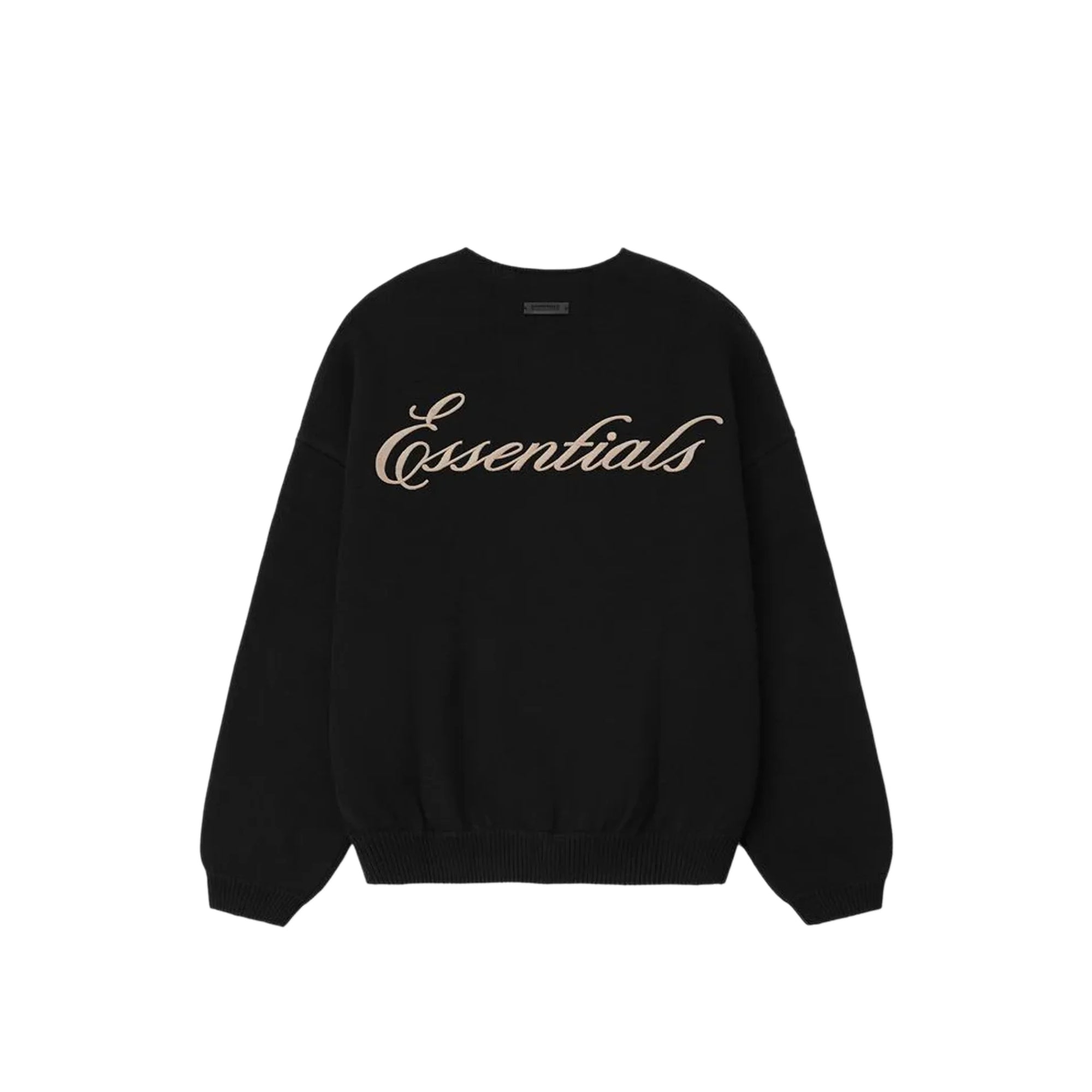 Fear of God ESSENTIALS Mens Waffle Crewneck Sweater – Extra Butter
