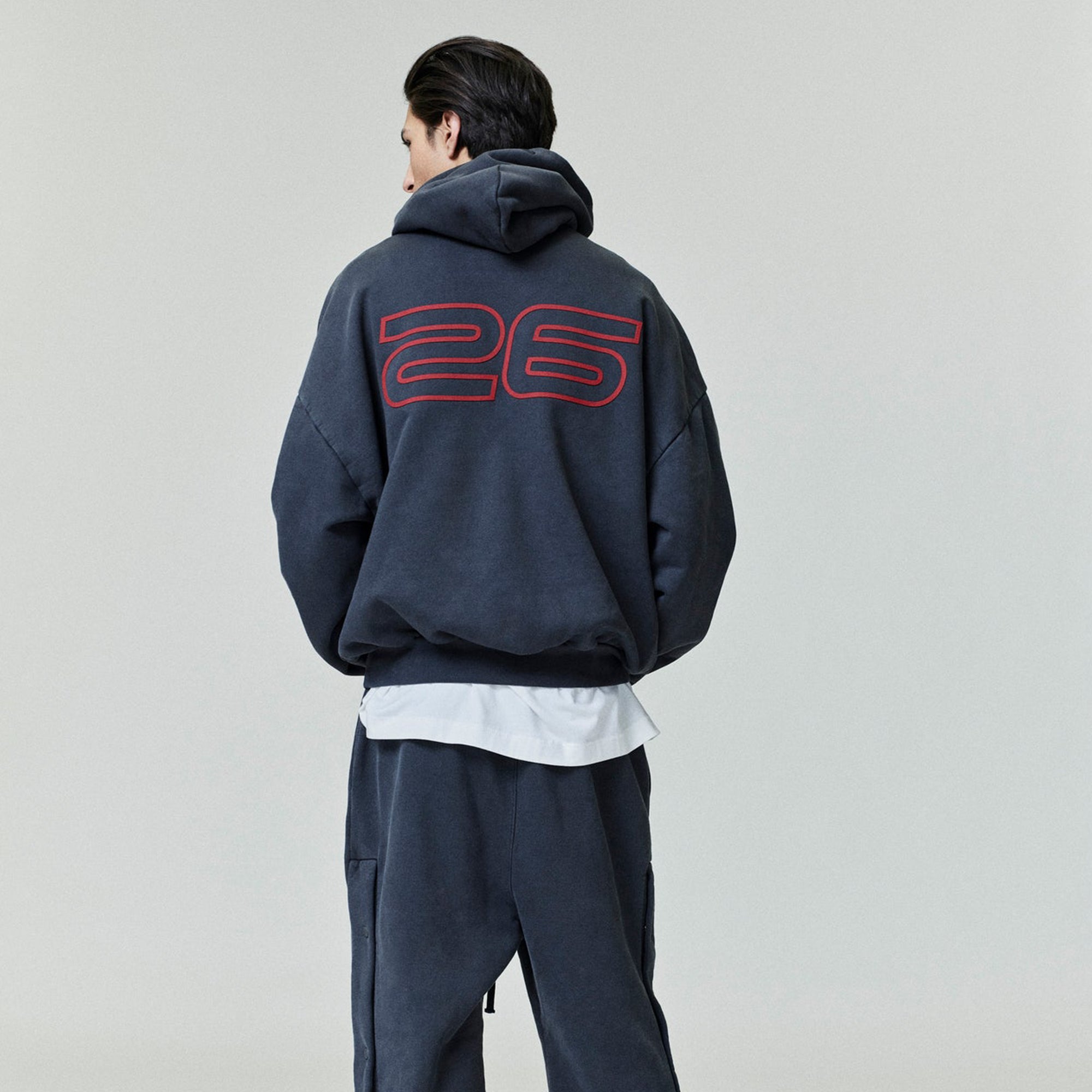 Fear of God ESSENTIALS Mens Heavy Fleece 90's Hoodie