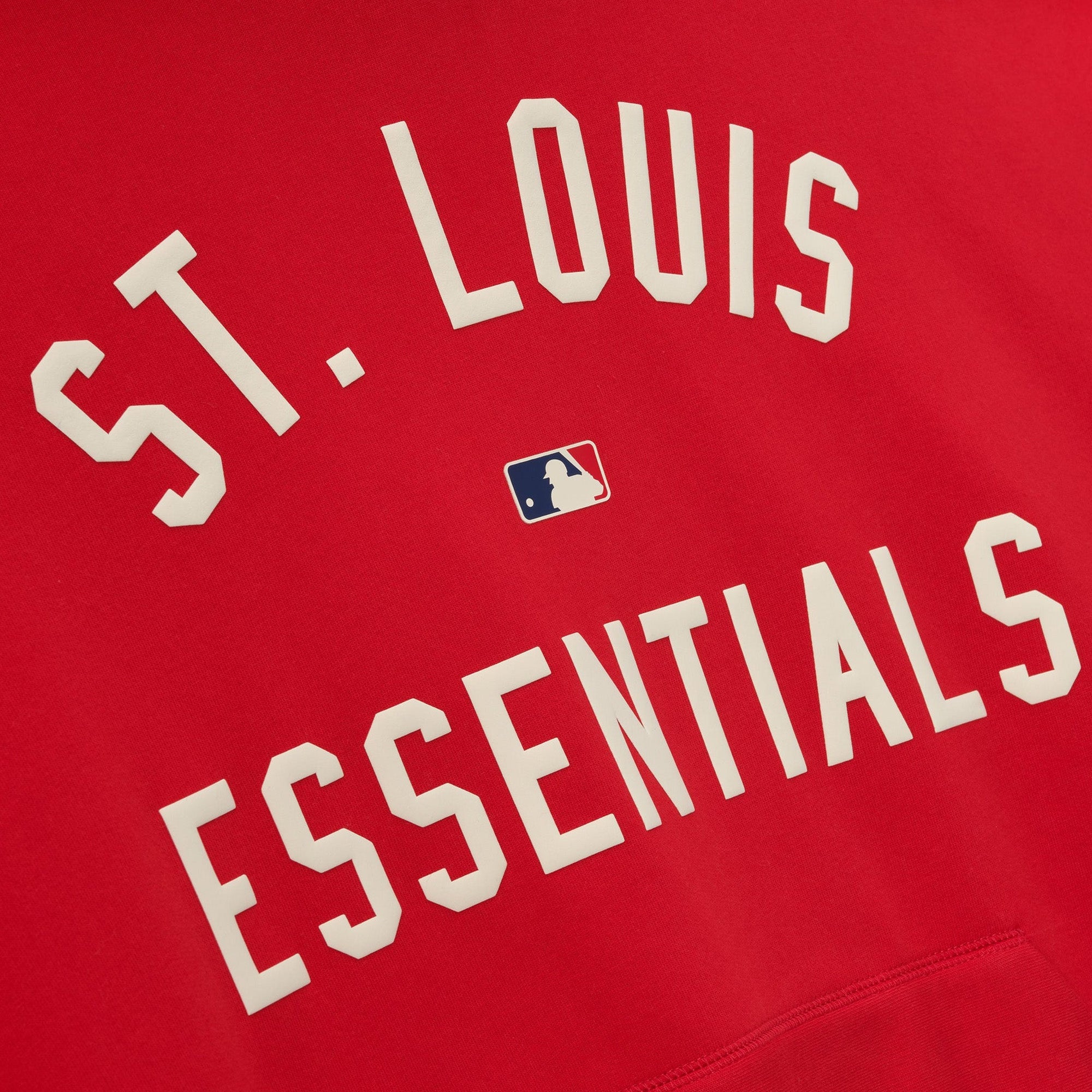 Fear of God ESSENTIALS x MLB Mens Cardinals Sport Fit Pullover Hoodie