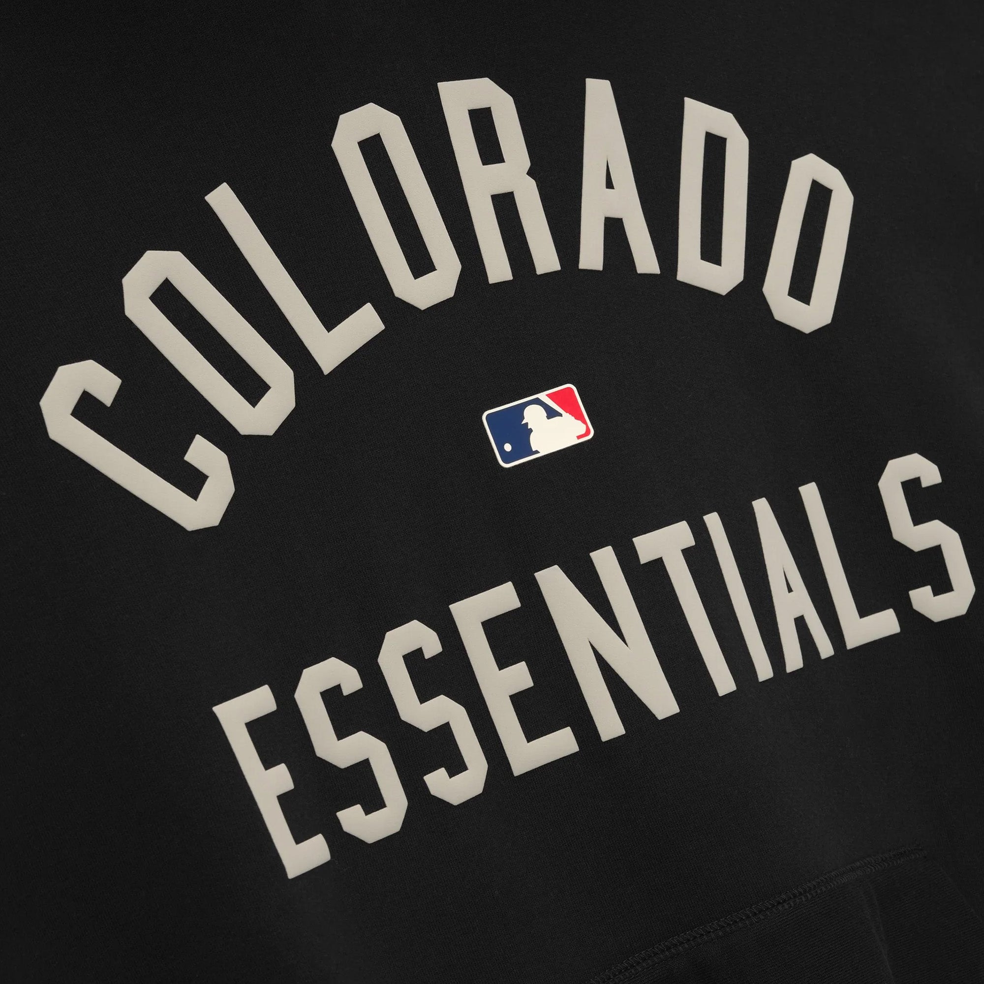 Fear of God ESSENTIALS x MLB Mens Rockies Sport Fit Pullover Hoodie