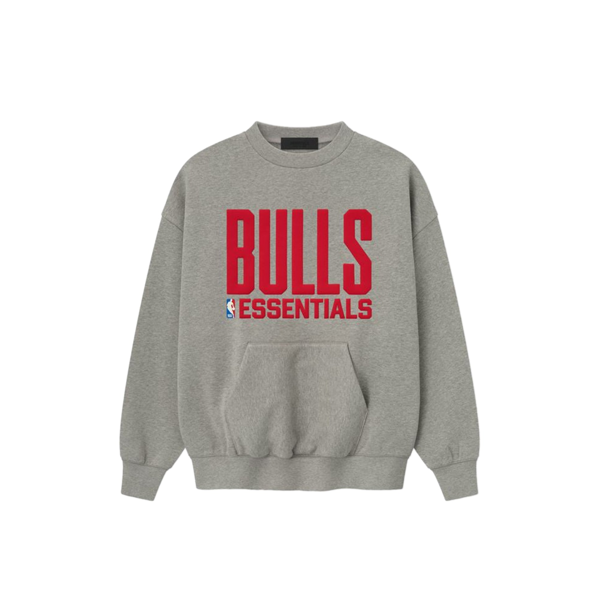 Fear of God ESSENTIALS x NBA Mens Bulls Sports Fit Crewneck