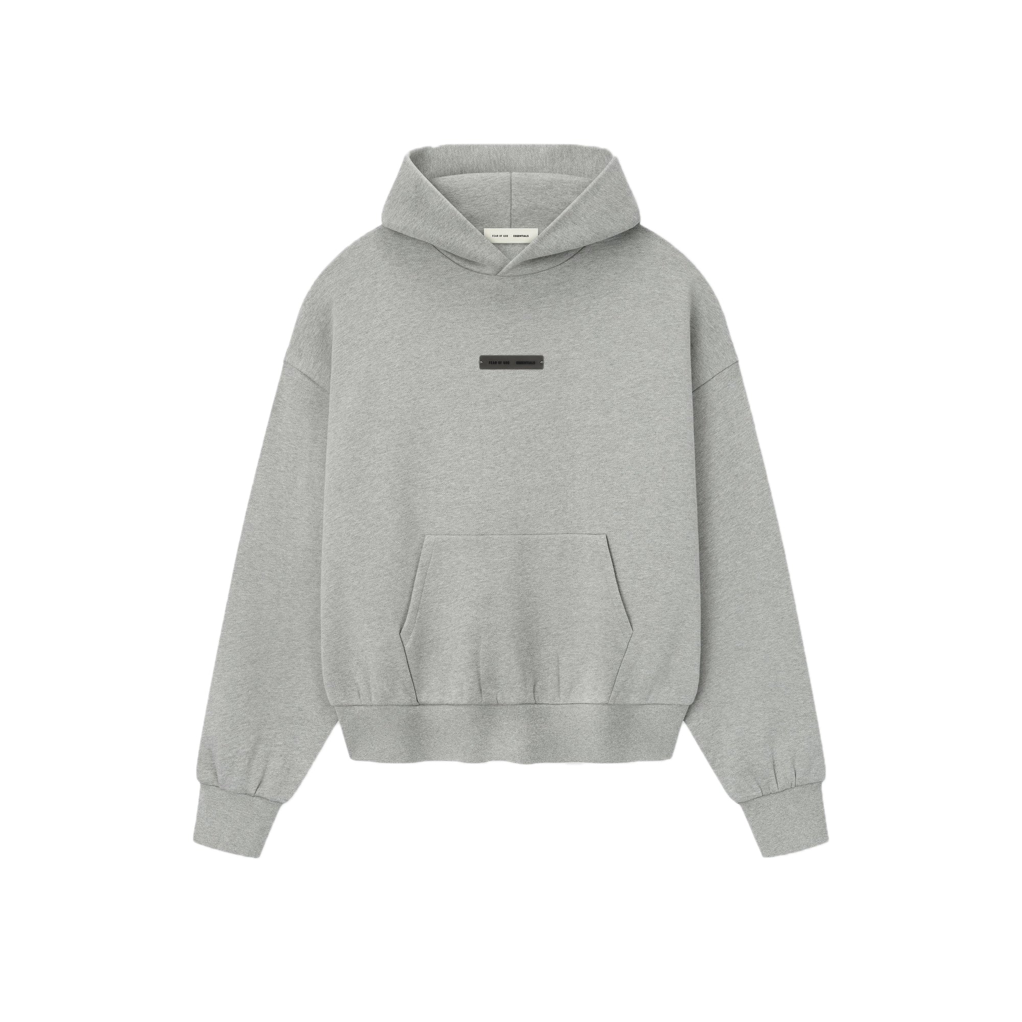 Fear of God ESSENTIALS Mens Classic Fit Fleece Hoodie – Extra Butter