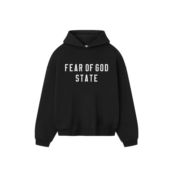 Fear of God ESSENTIALS Mens 90S Fit Fleece Hoodie – Extra Butter