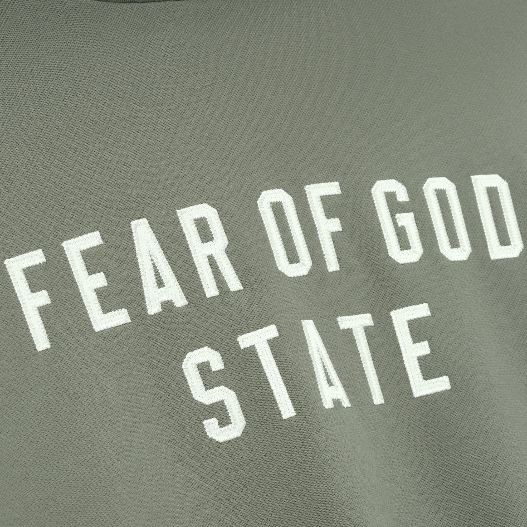 Fear of God ESSENTIALS Mens 90S Fit Fleece Hoodie