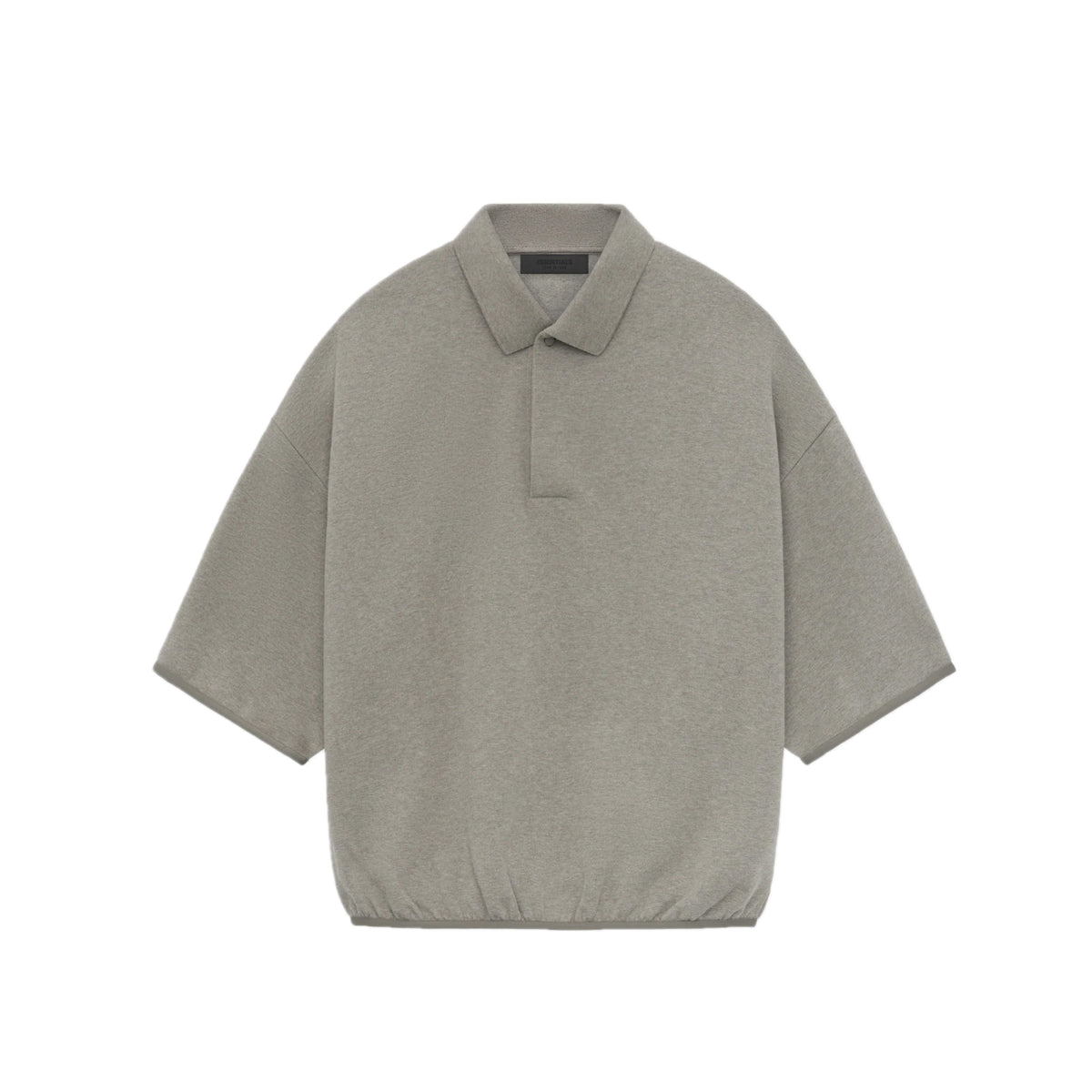 Fear of God Essentials Mens 3/4 Sleeve Polo – Extra Butter