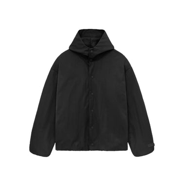 Fear Of God Essentials Mens Texture Nylon Hooded Coaches Jacket