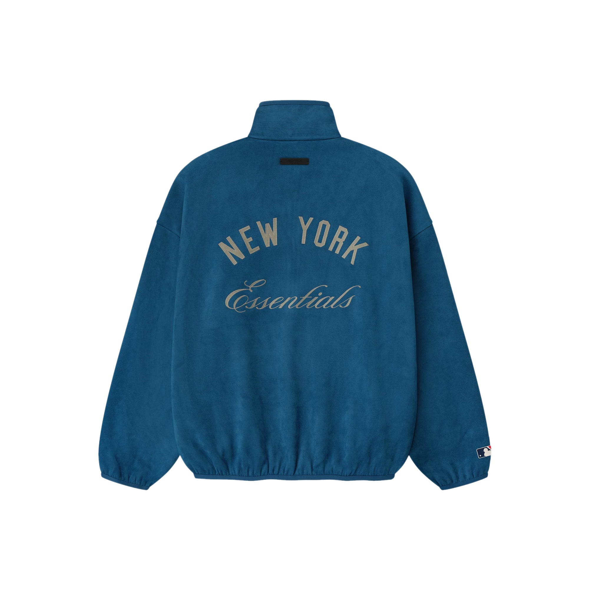 Fear of God ESSENTIALS x MLB Mens Mets Sport Modern Half Zip Up