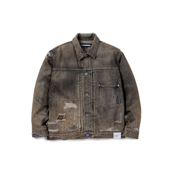 Neighborhood Mens Savage Denim Type 1 Jacket – Extra Butter