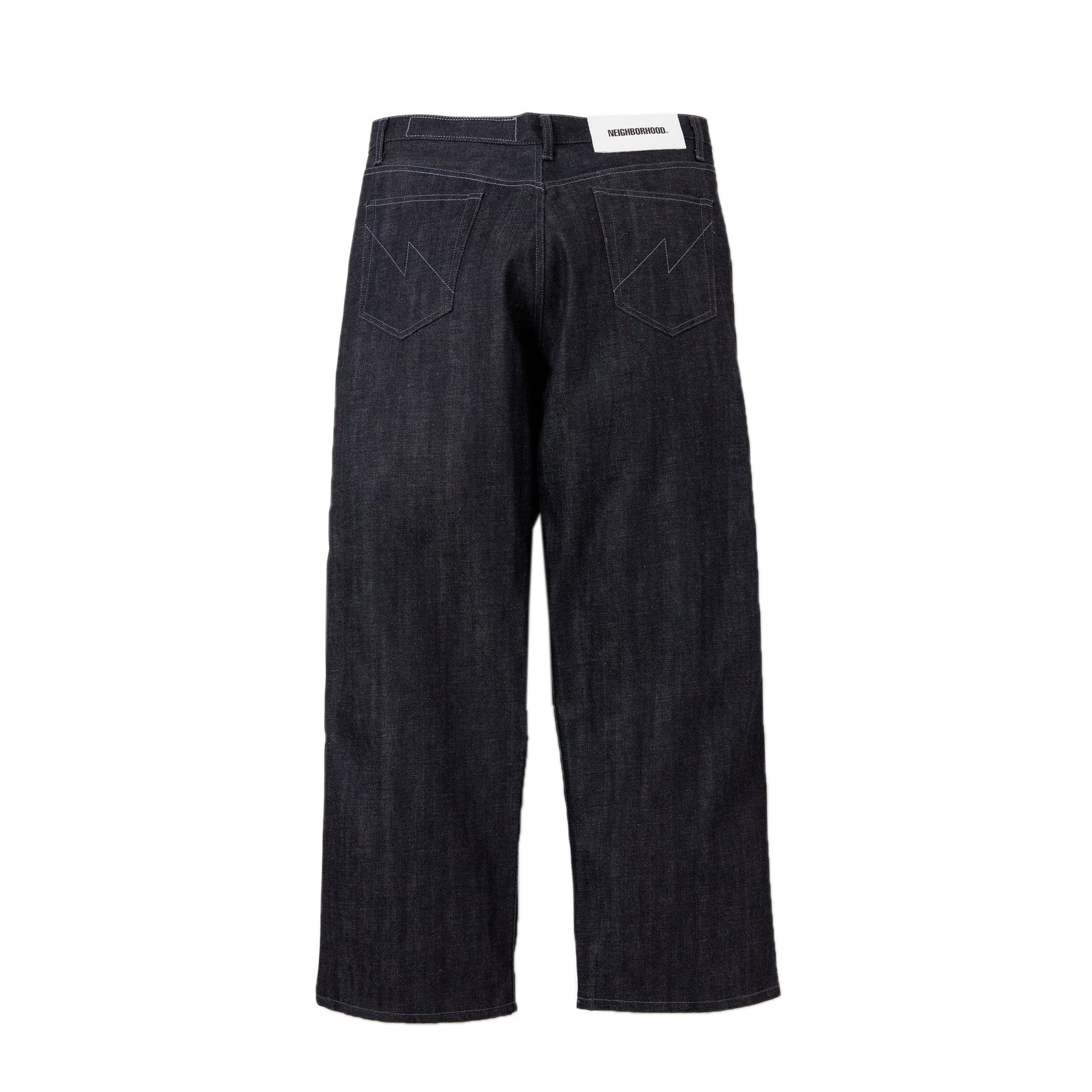 Neighborhood Mens Rigid Denim DP Wide Pants