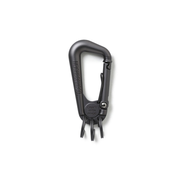 小物 NEIGHBORHOOD CARABINER KEYHOLDER Neighborhood Carabiner Keyholder – Extra Butter