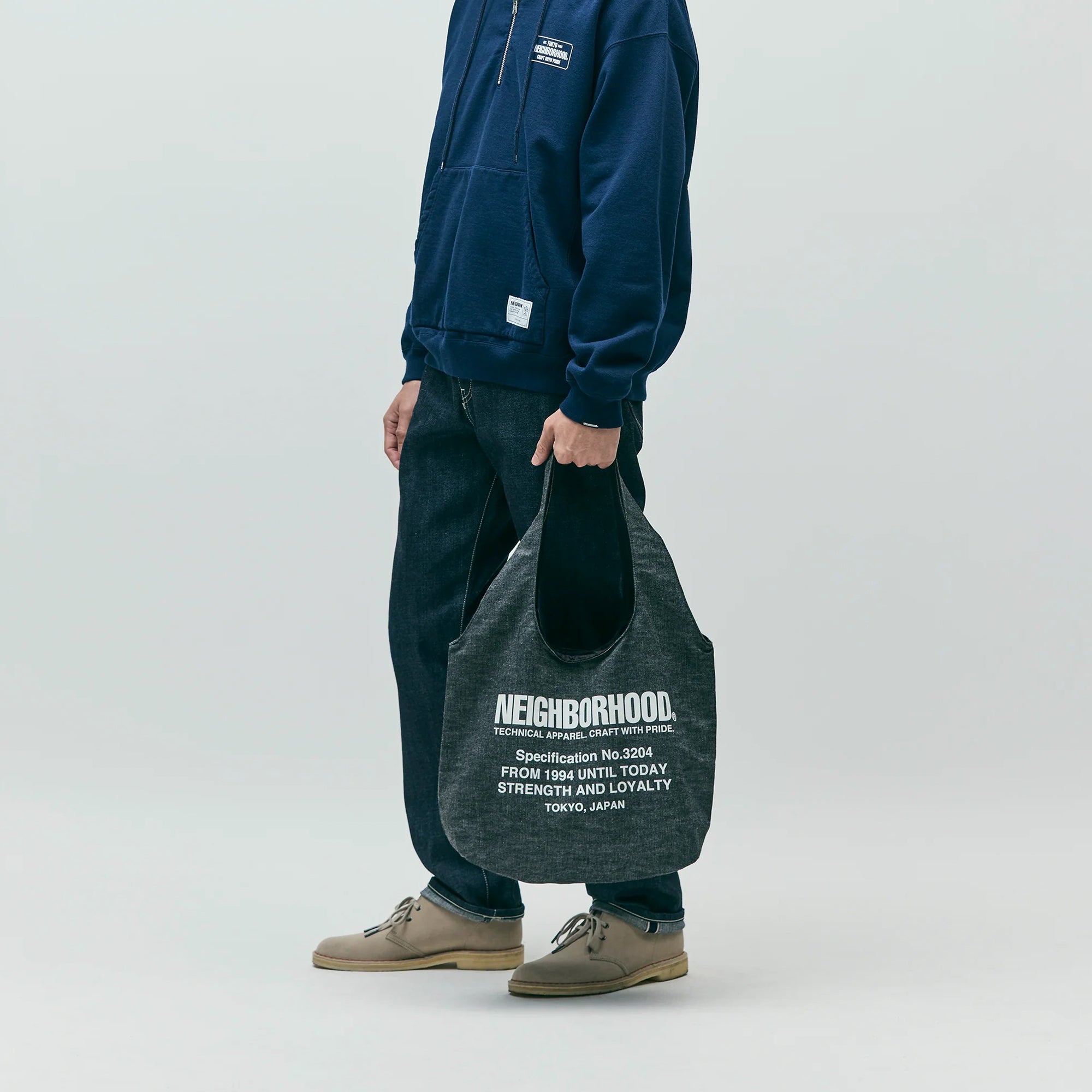 バッグ NEIGHBORHOOD DENIM MONK BAG Neighborhood Denim Monk Bag – Extra Butter