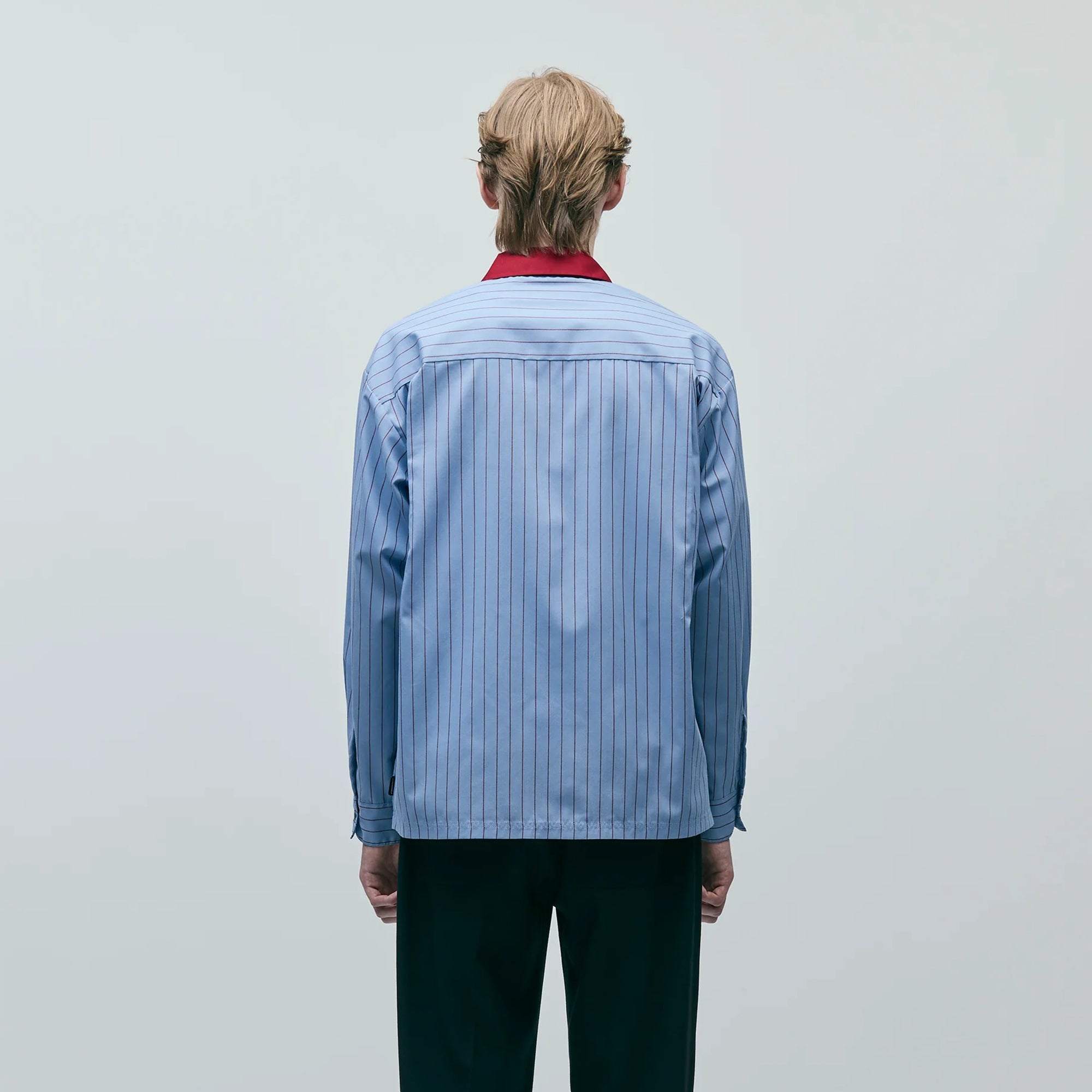 Neighborhood Mens Classic Work Stripe Longsleeve Shirt