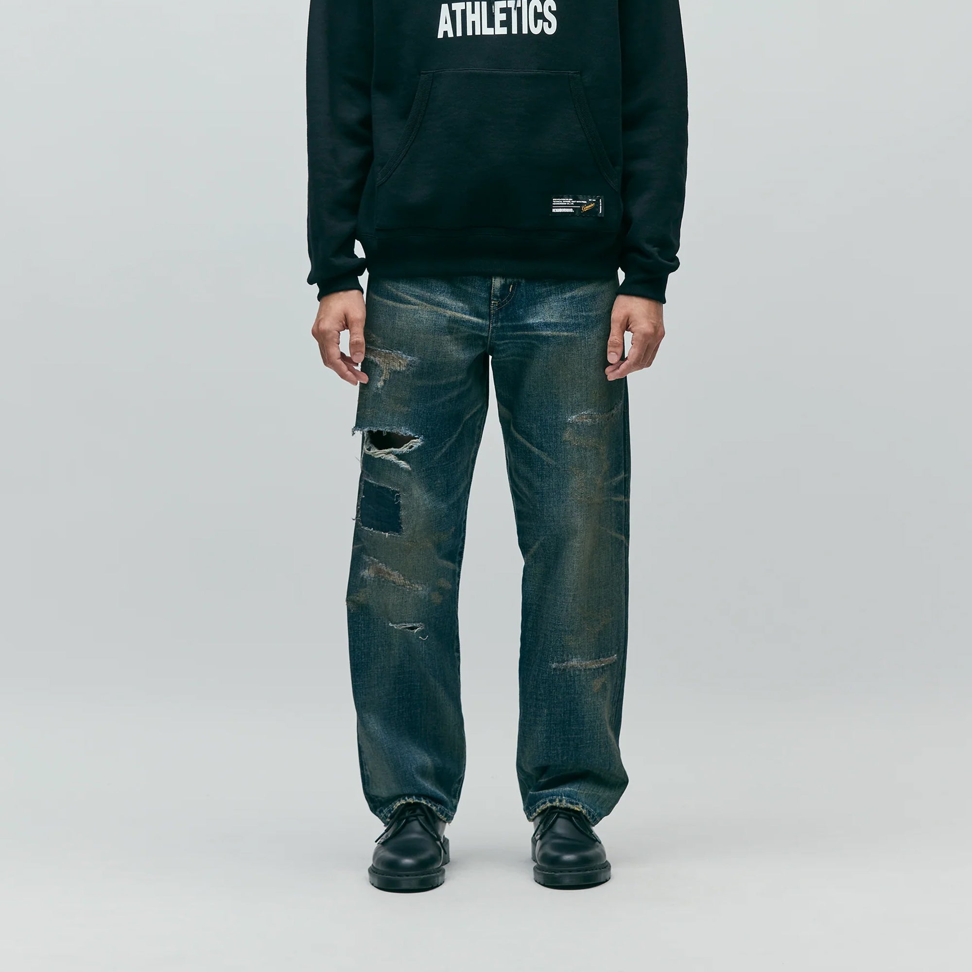 Neighborhood Mens Savage Denim DP Basic Pants – Extra Butter