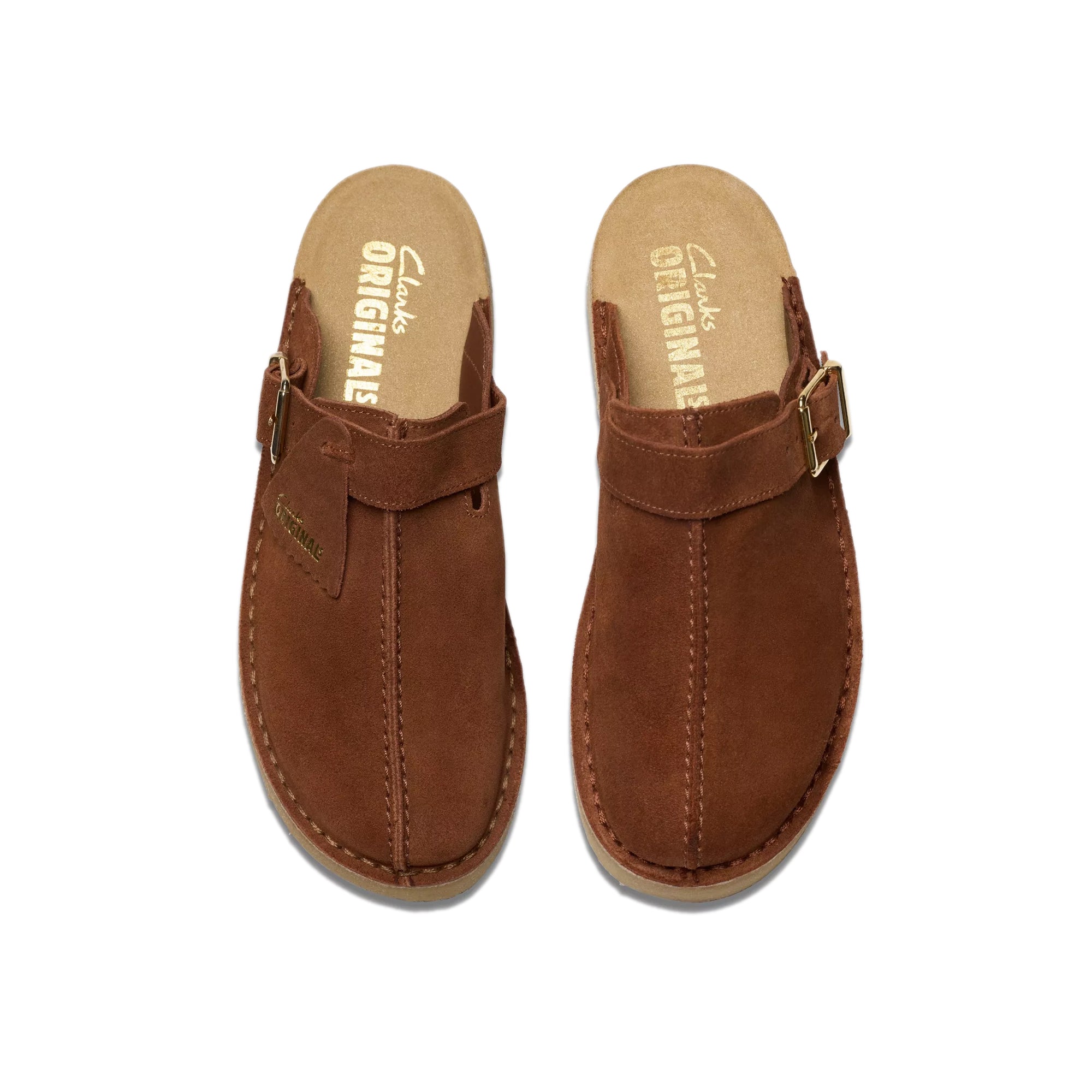 Clarks Womens Trek Wedge Mules