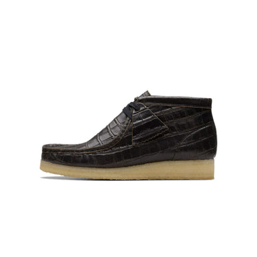 Clarks Womens Wallabee Croc Distress Boots