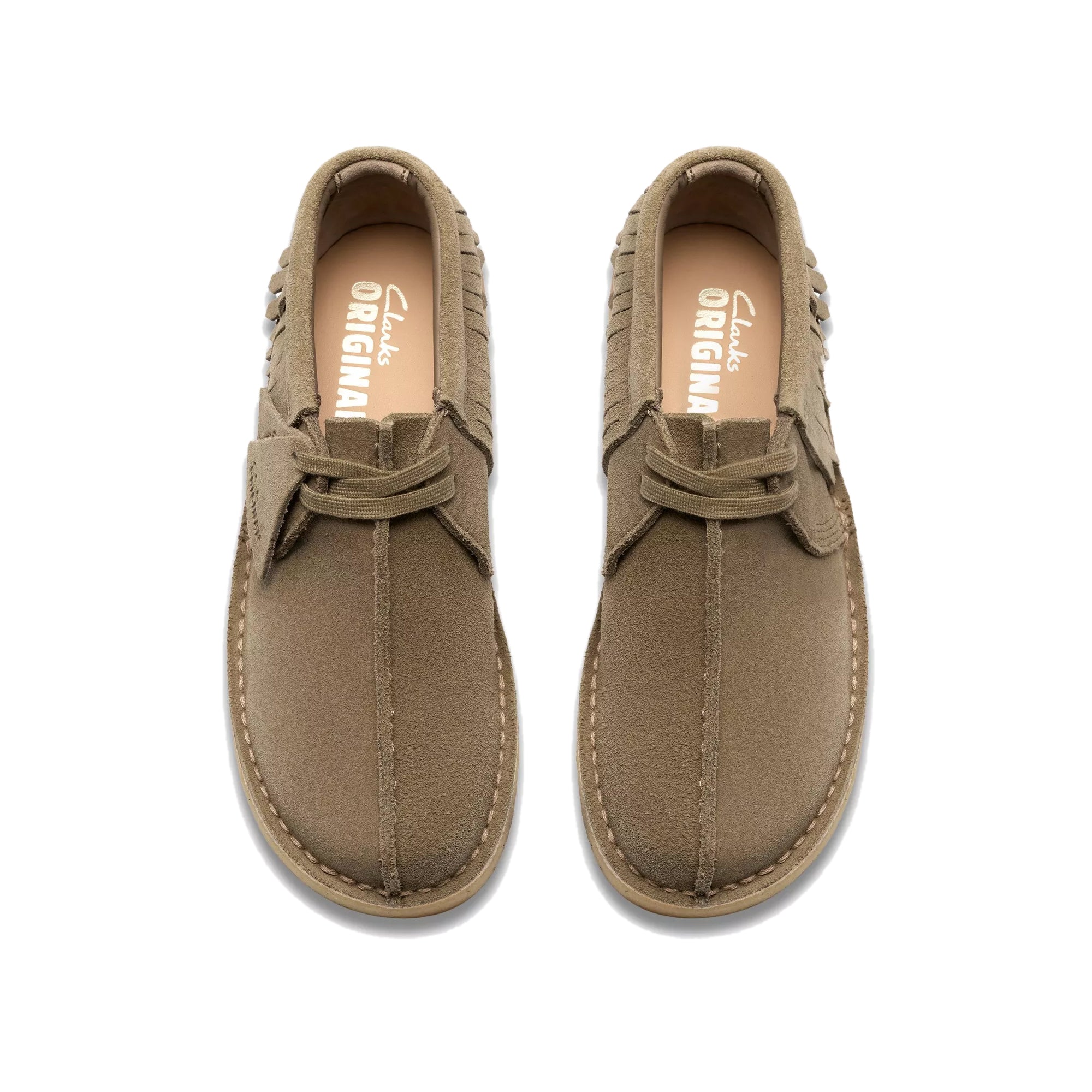 Clarks Womens Trek Fringe Shoes