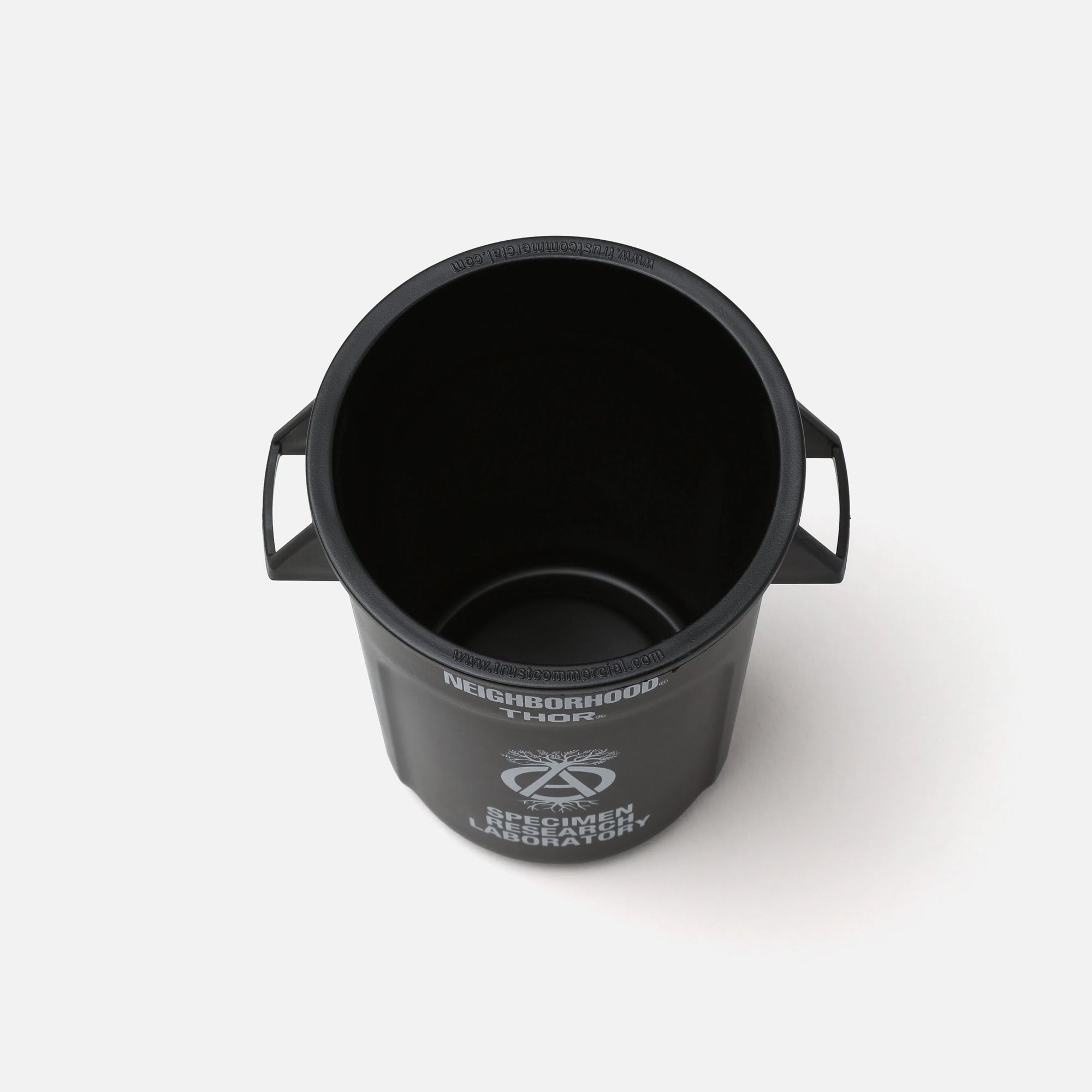 Black Container on a white background