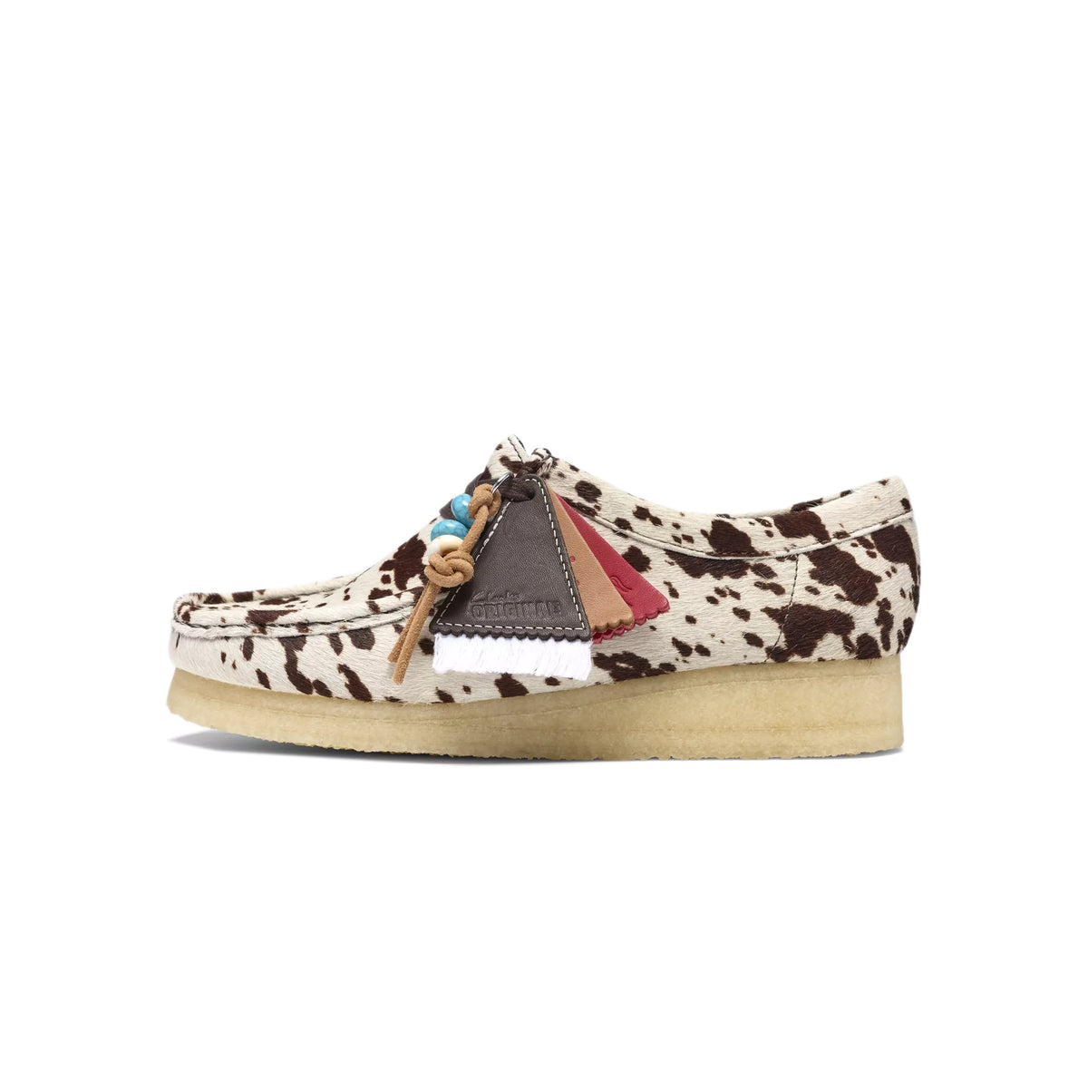 Clarks Womens Wallabee Blanch Yu Shoes